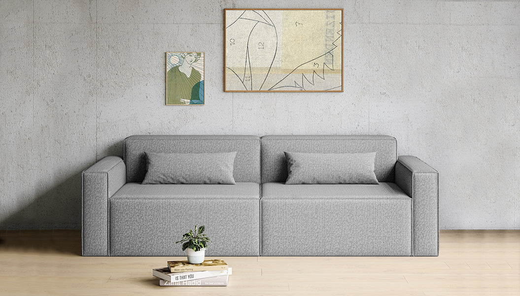 Mix Modular 2-PC Sofa Sofa Gus*     Four Hands, Mid Century Modern Furniture, Old Bones Furniture Company, Old Bones Co, Modern Mid Century, Designer Furniture, https://www.oldbonesco.com/