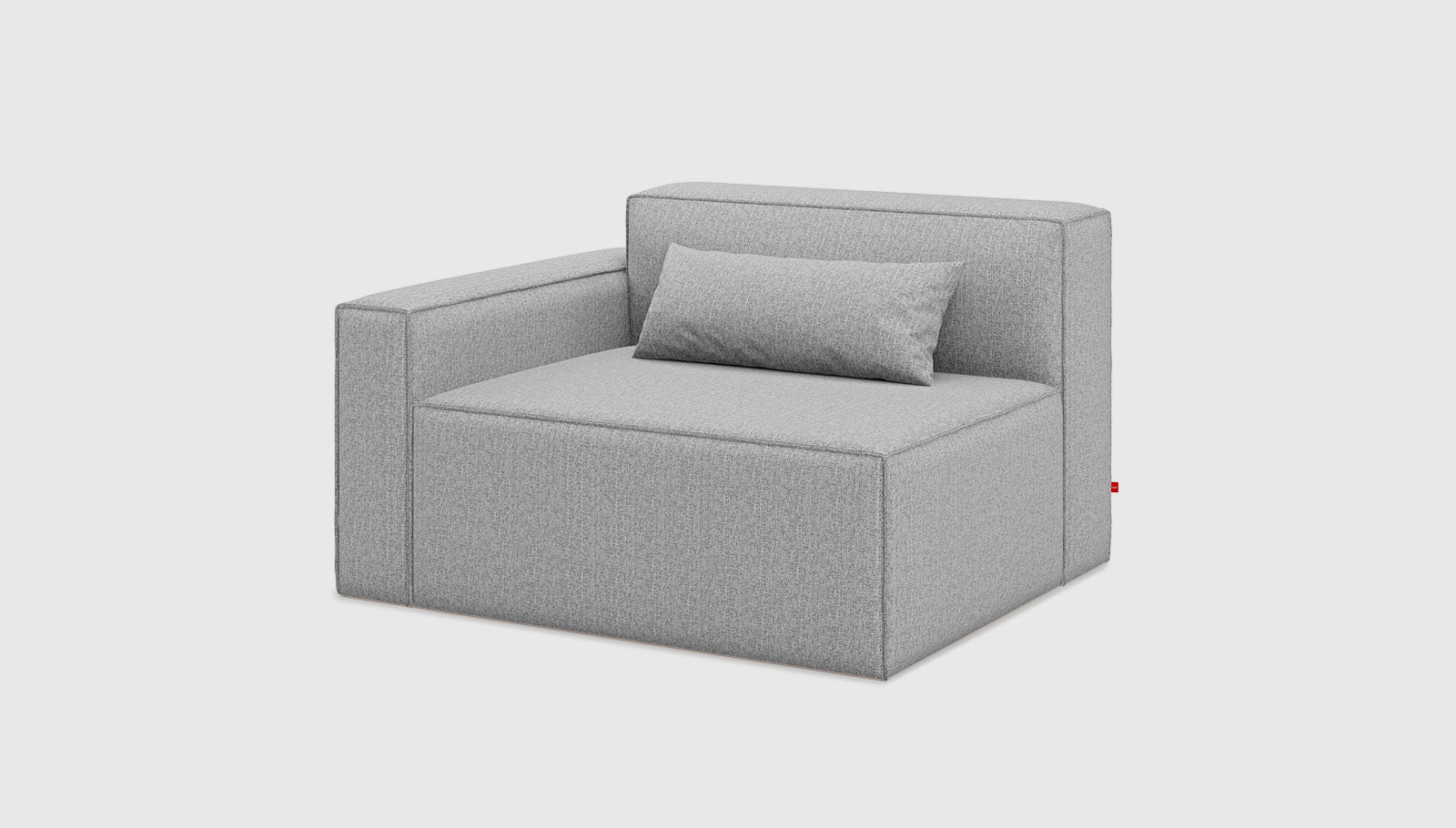 Mix Modular Left Arm Parliament StoneChair Gus*  Parliament Stone   Four Hands, Mid Century Modern Furniture, Old Bones Furniture Company, Old Bones Co, Modern Mid Century, Designer Furniture, https://www.oldbonesco.com/