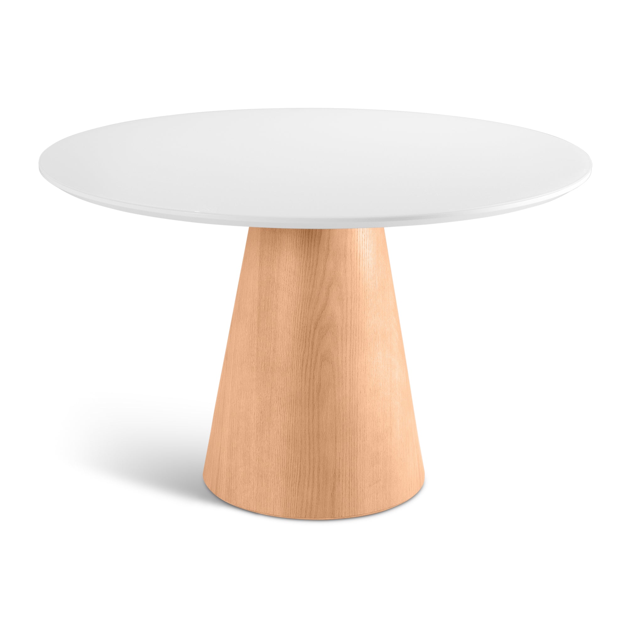 Mona Round Glass Top Dining Table