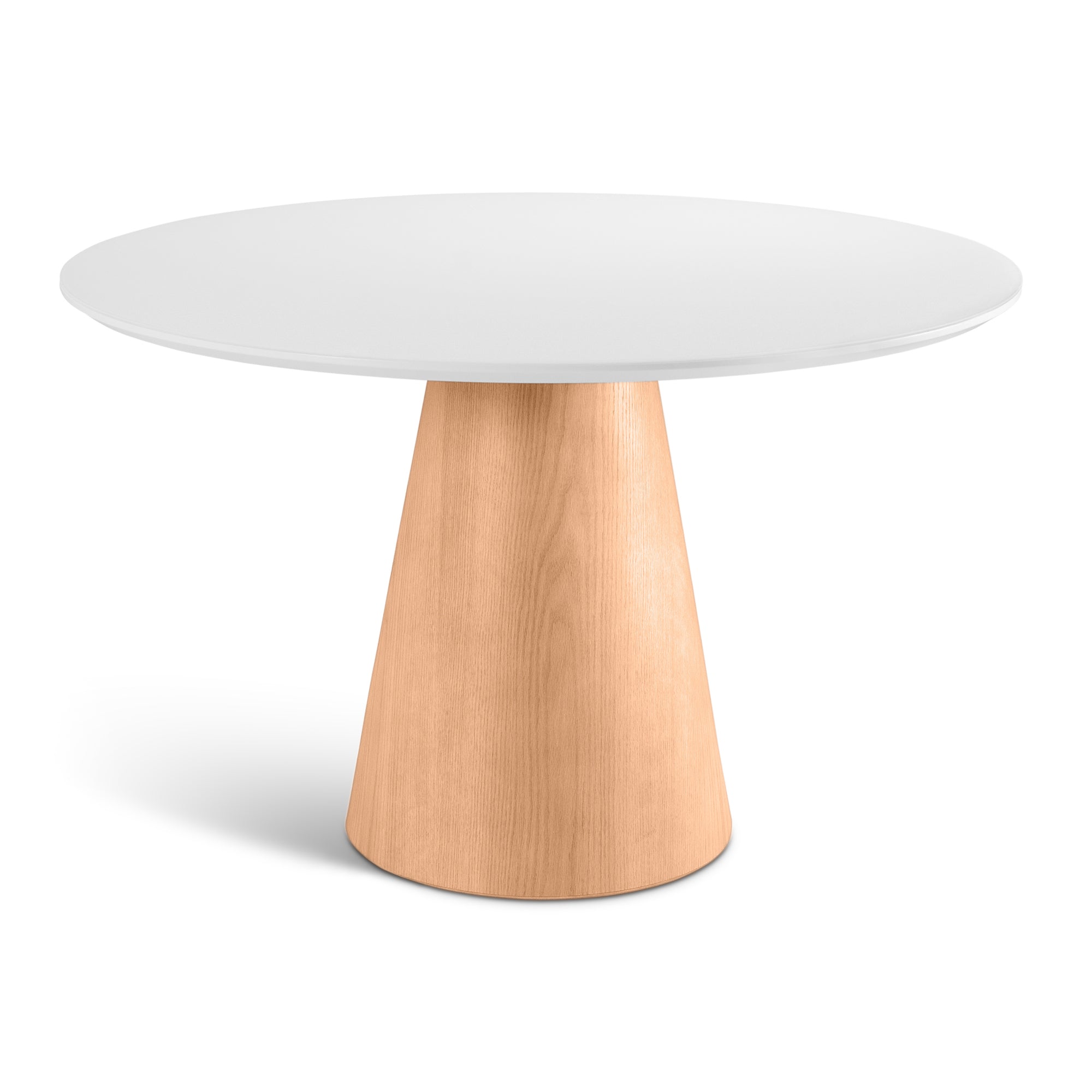 Mona Round Glass Top Dining Table