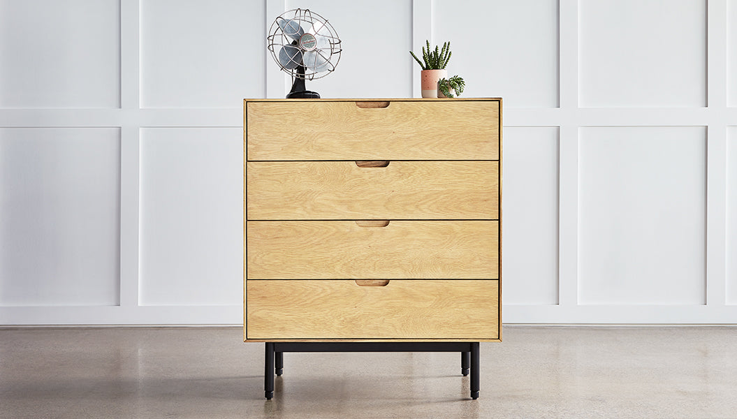 Munro 4 Drawer Dresser Dresser Gus*     Four Hands, Mid Century Modern Furniture, Old Bones Furniture Company, Old Bones Co, Modern Mid Century, Designer Furniture, https://www.oldbonesco.com/