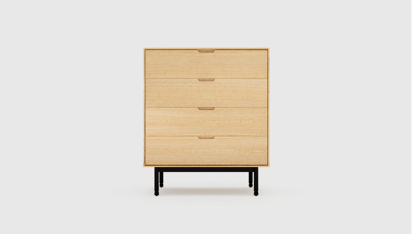 Munro 4 Drawer Dresser White Oak / BlackDresser Gus*  White Oak Black  Four Hands, Mid Century Modern Furniture, Old Bones Furniture Company, Old Bones Co, Modern Mid Century, Designer Furniture, https://www.oldbonesco.com/