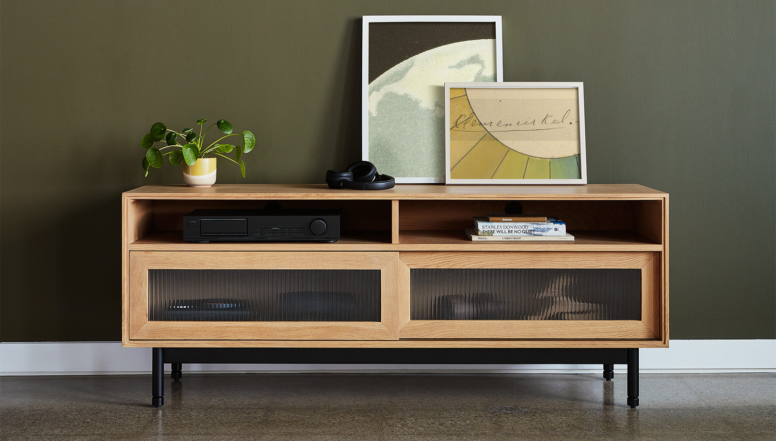 Munro Media Stand Storage Gus*     Four Hands, Mid Century Modern Furniture, Old Bones Furniture Company, Old Bones Co, Modern Mid Century, Designer Furniture, https://www.oldbonesco.com/