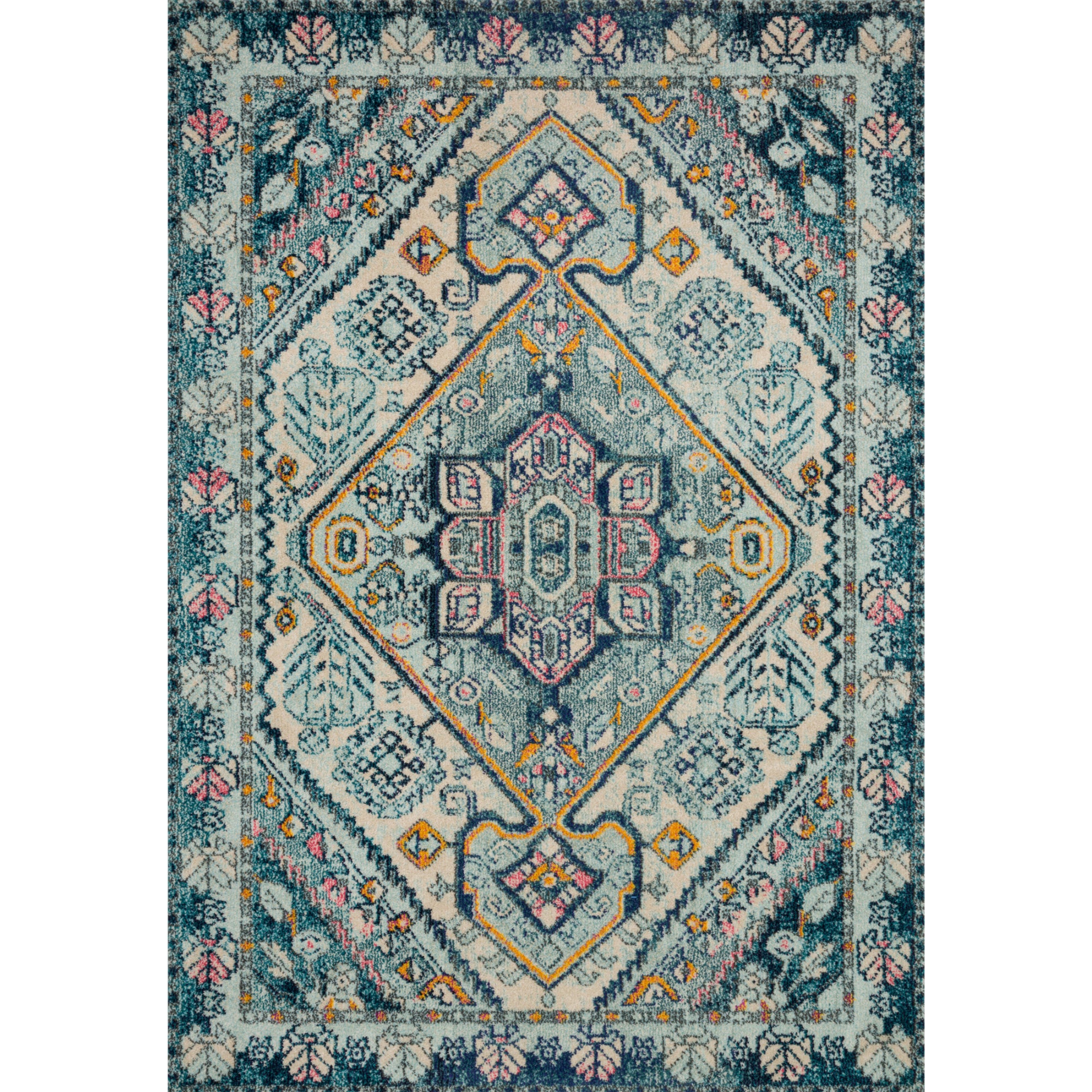Loloi Nadia Aqua/Navy Rug