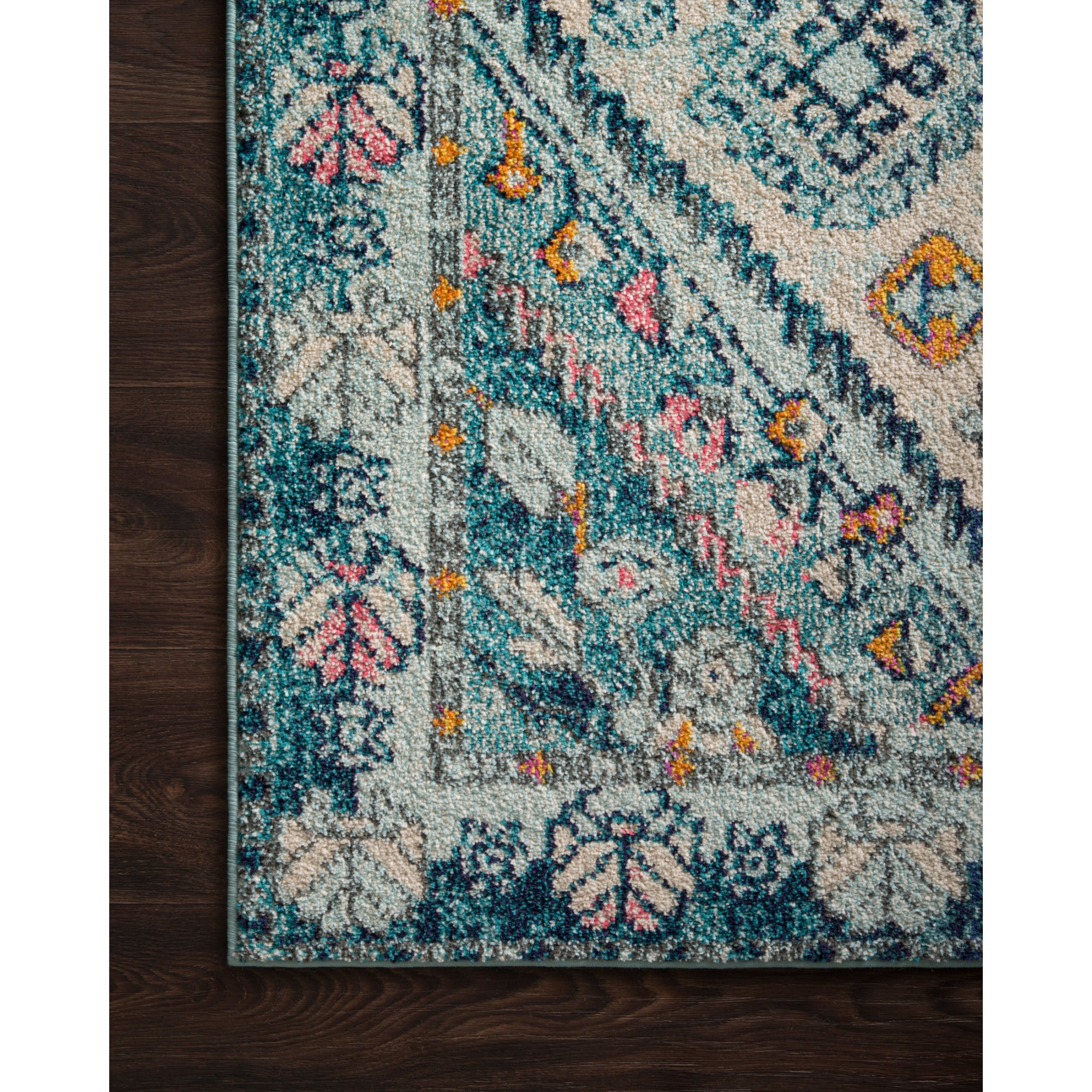 Loloi Nadia Aqua/Navy Rug