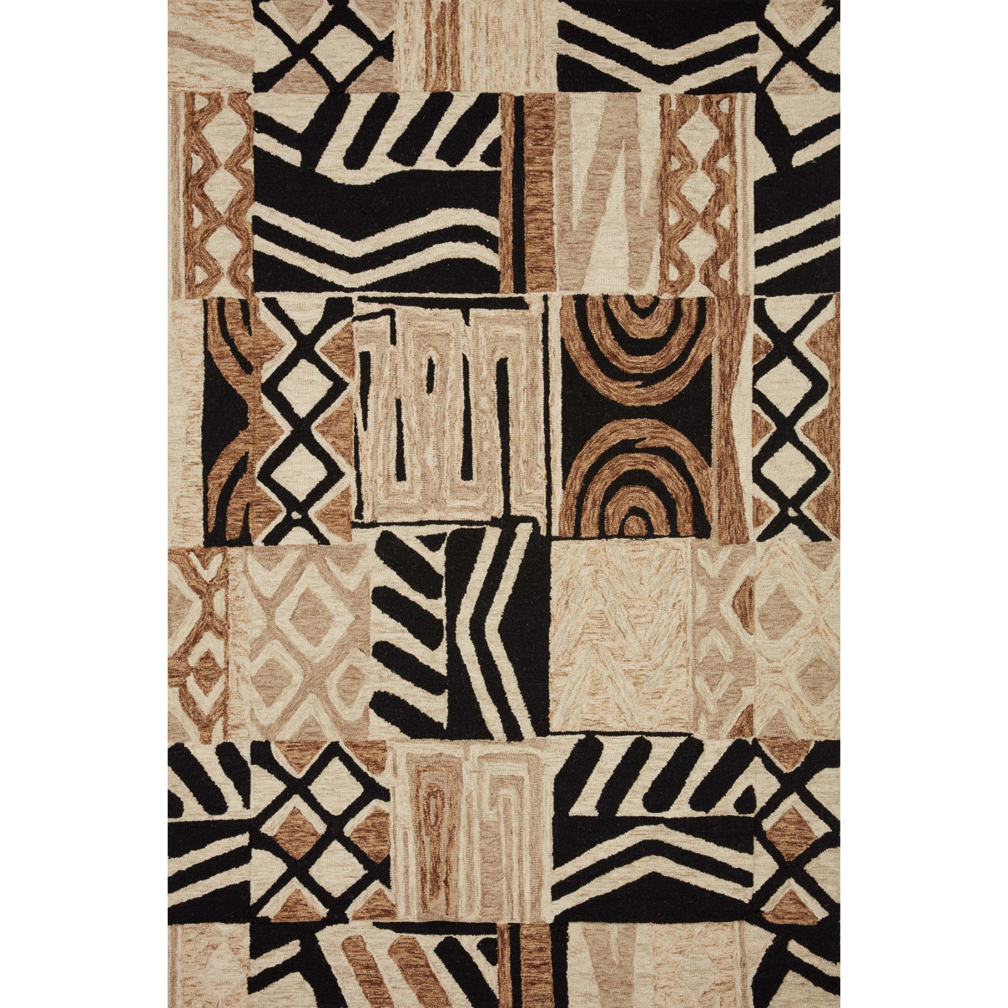 Loloi Nala Tobacco/Natural 18" x 18" Sample Rug