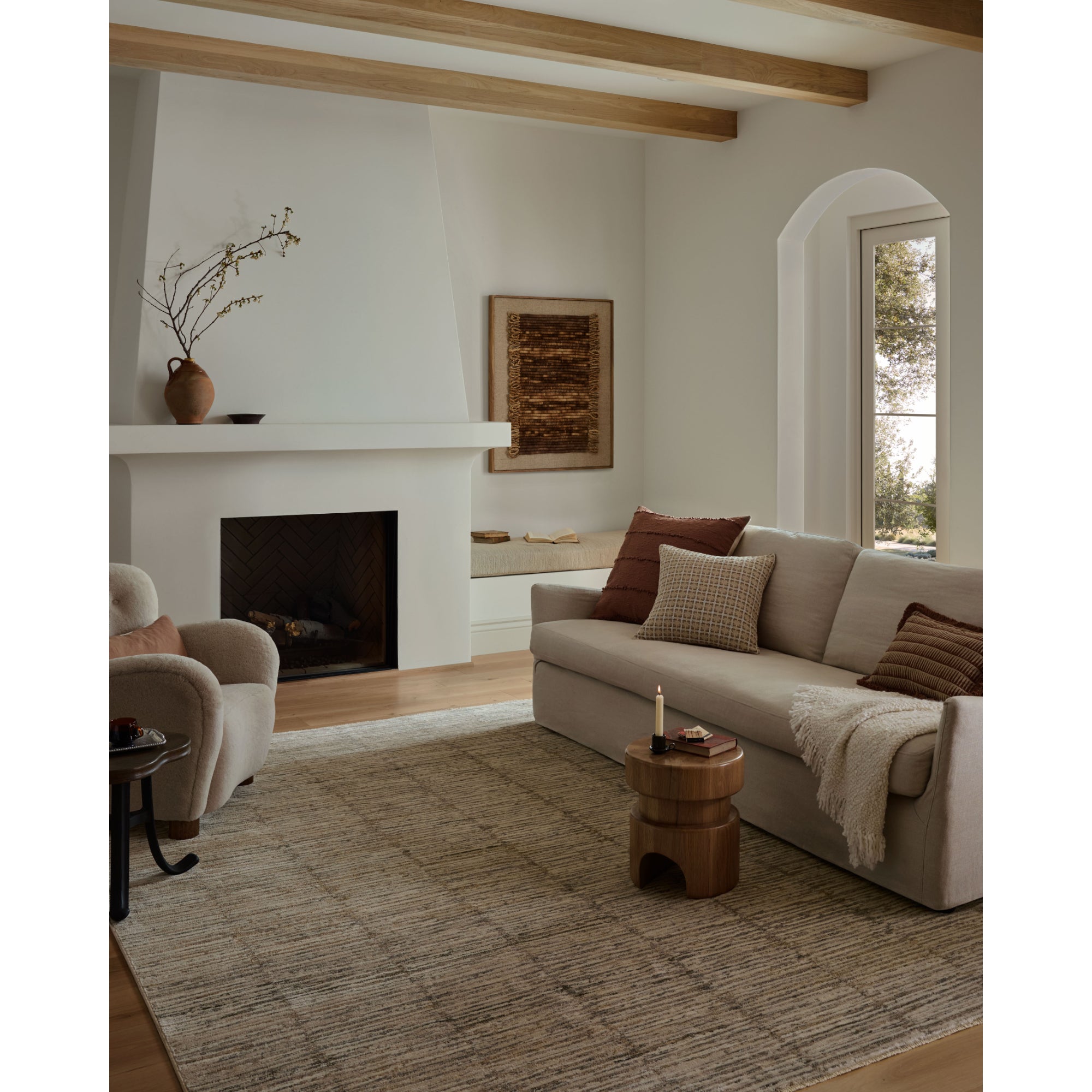 Loloi Nellie Beige/Fog Rug