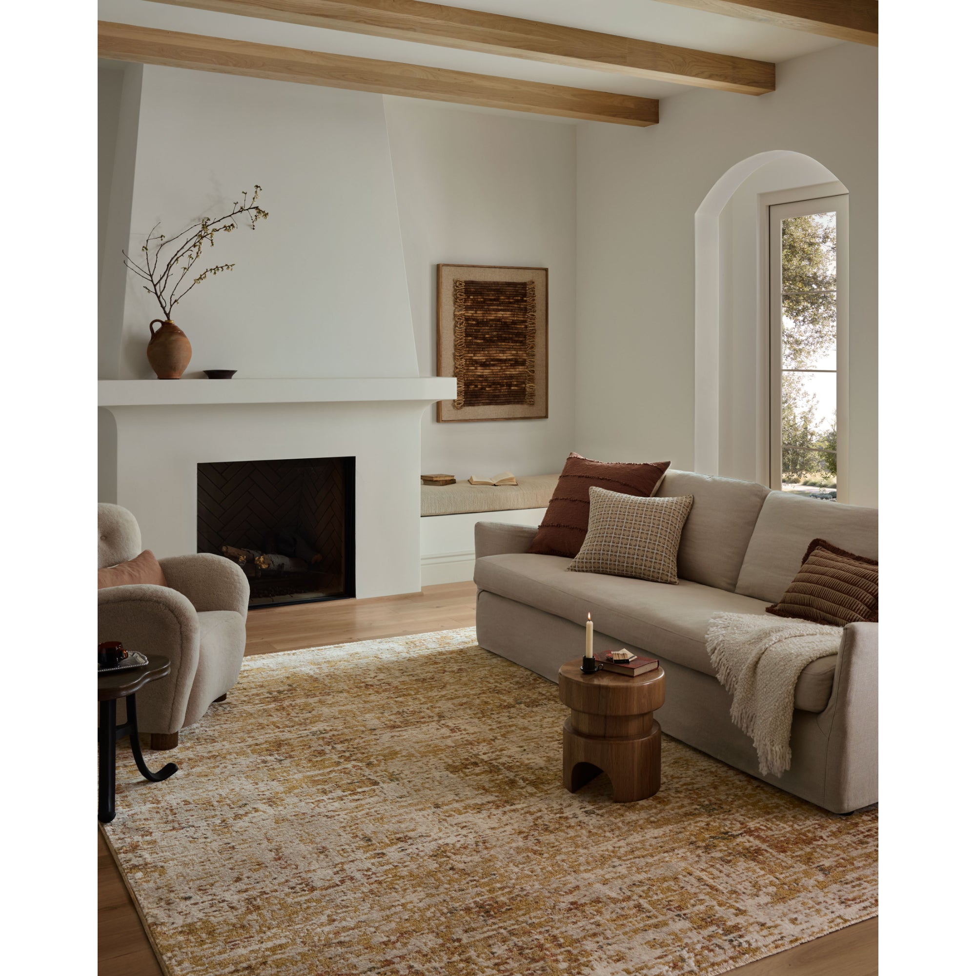 Loloi Nellie Sunset/Pebble Rug