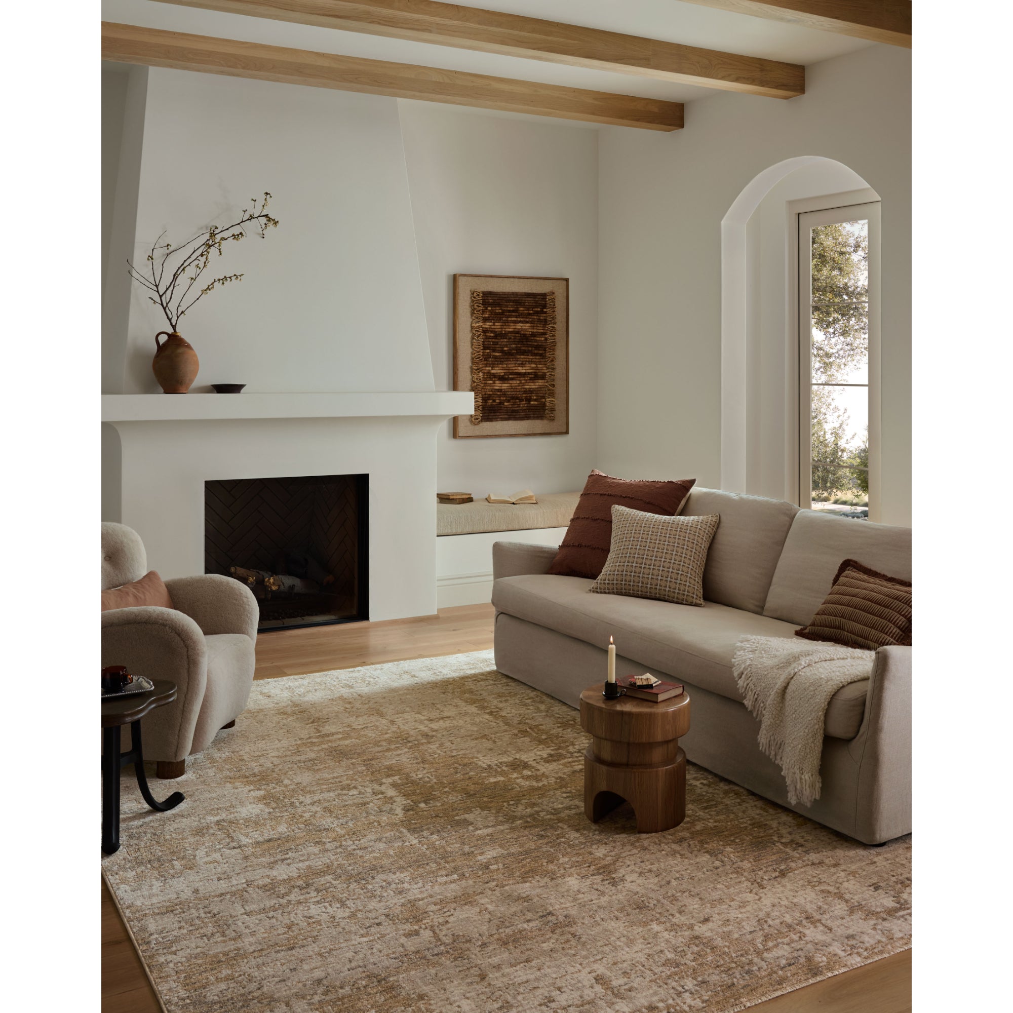 Loloi Nellie Stone/Taupe Rug