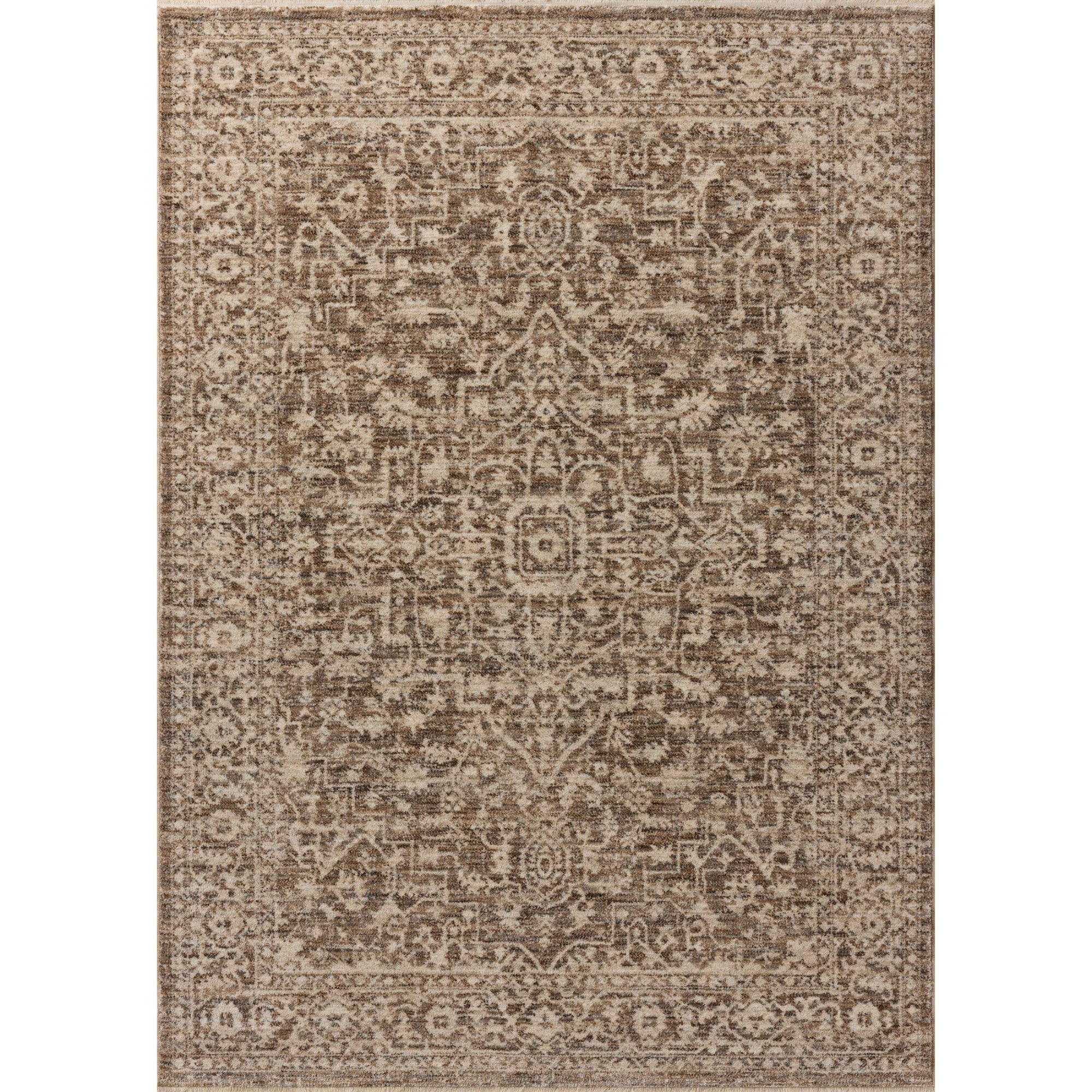 Loloi Newman Dark Taupe/Natural Rug