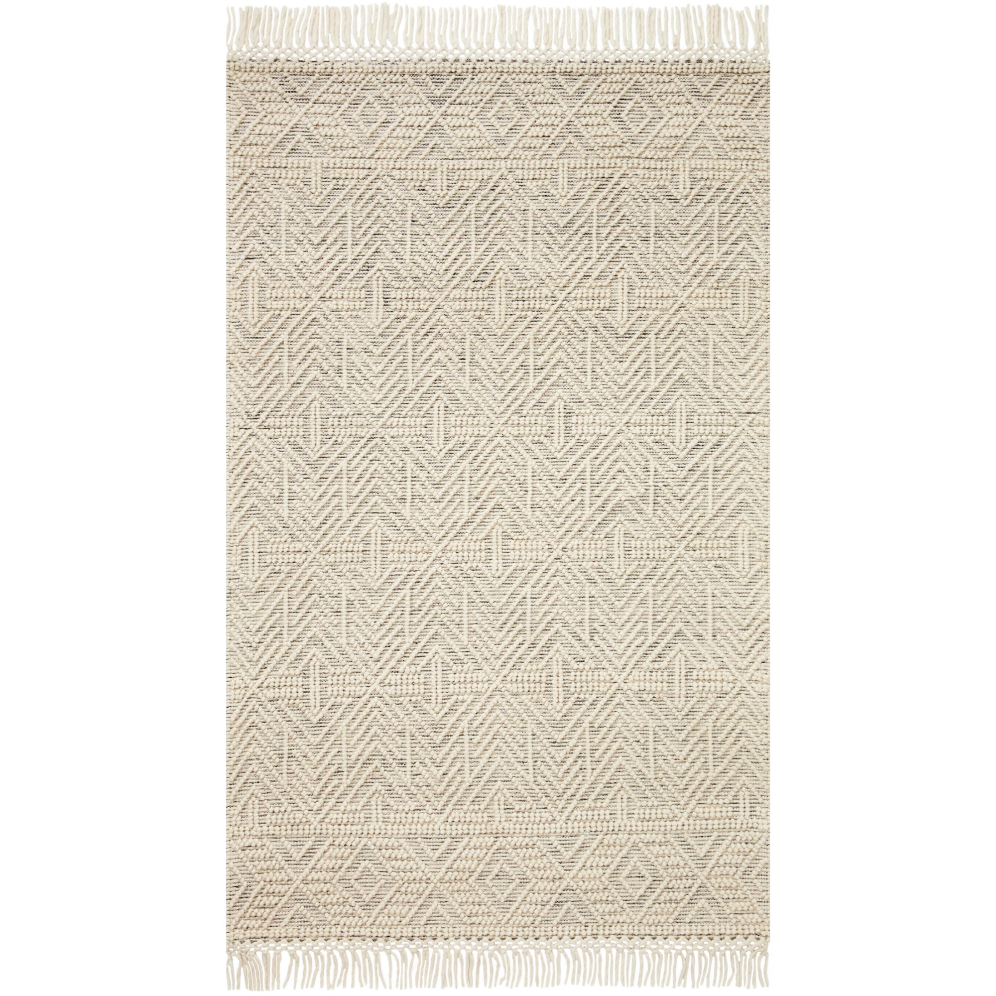 Loloi Noelle Ivory/Black NOE-01 Rug