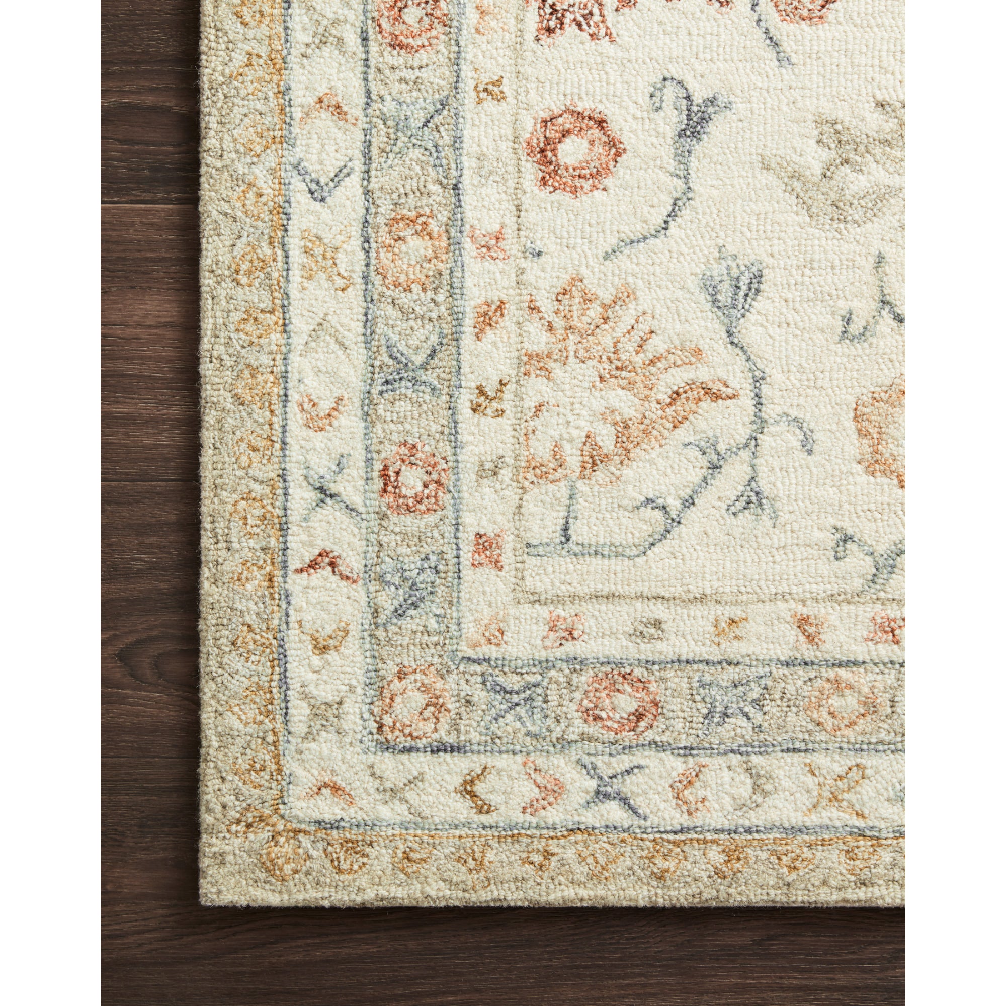 Loloi Norabel Ivory/Rust Rug