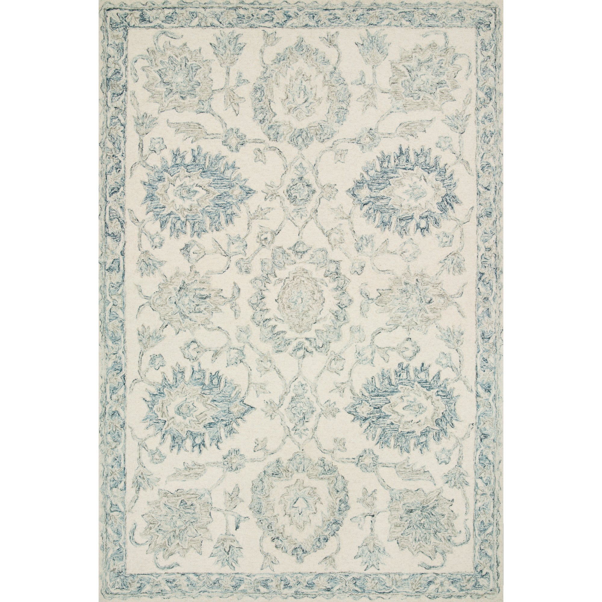 Loloi Norabel Ivory/Blue Rug