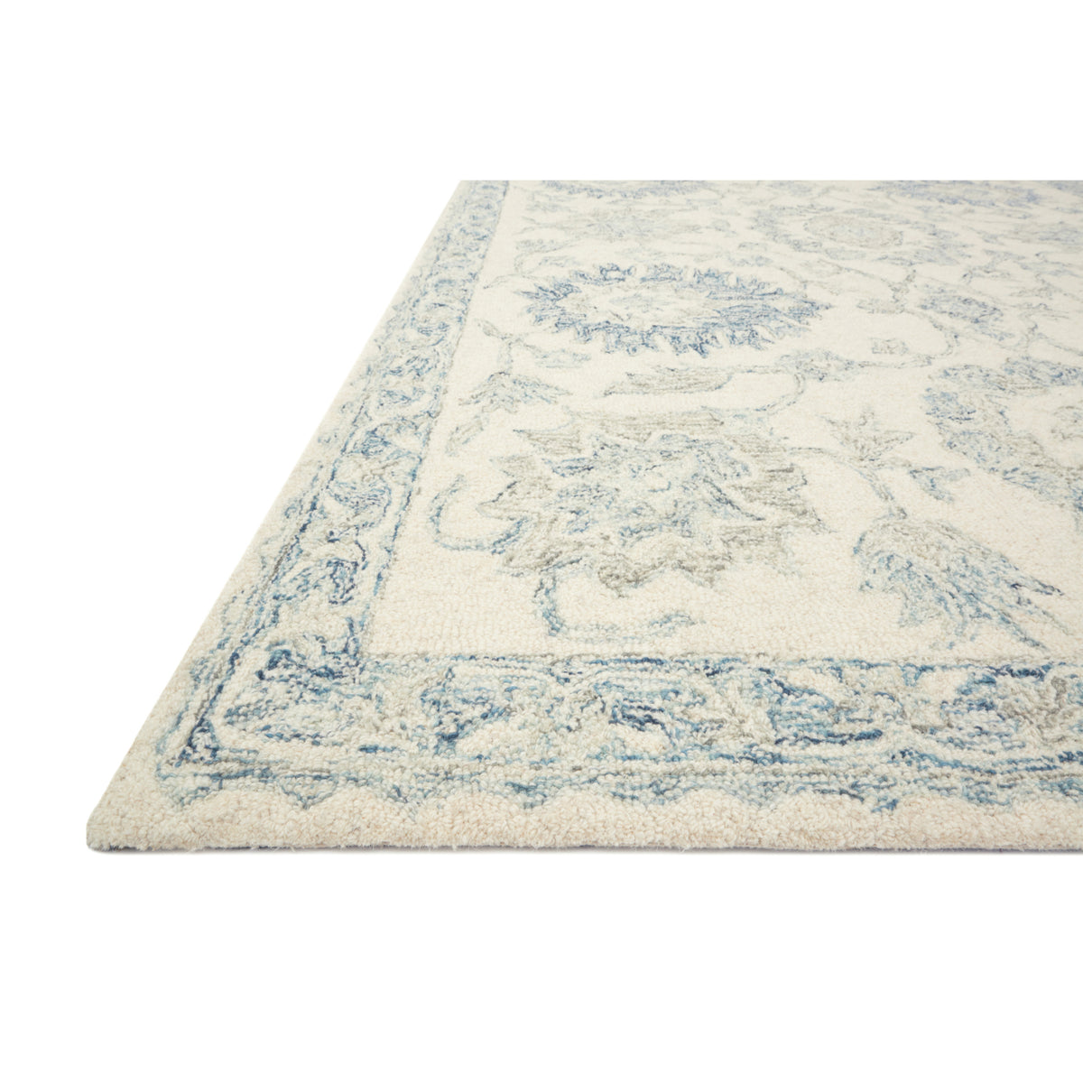 Loloi Norabel Ivory/Blue Rug by Loloi