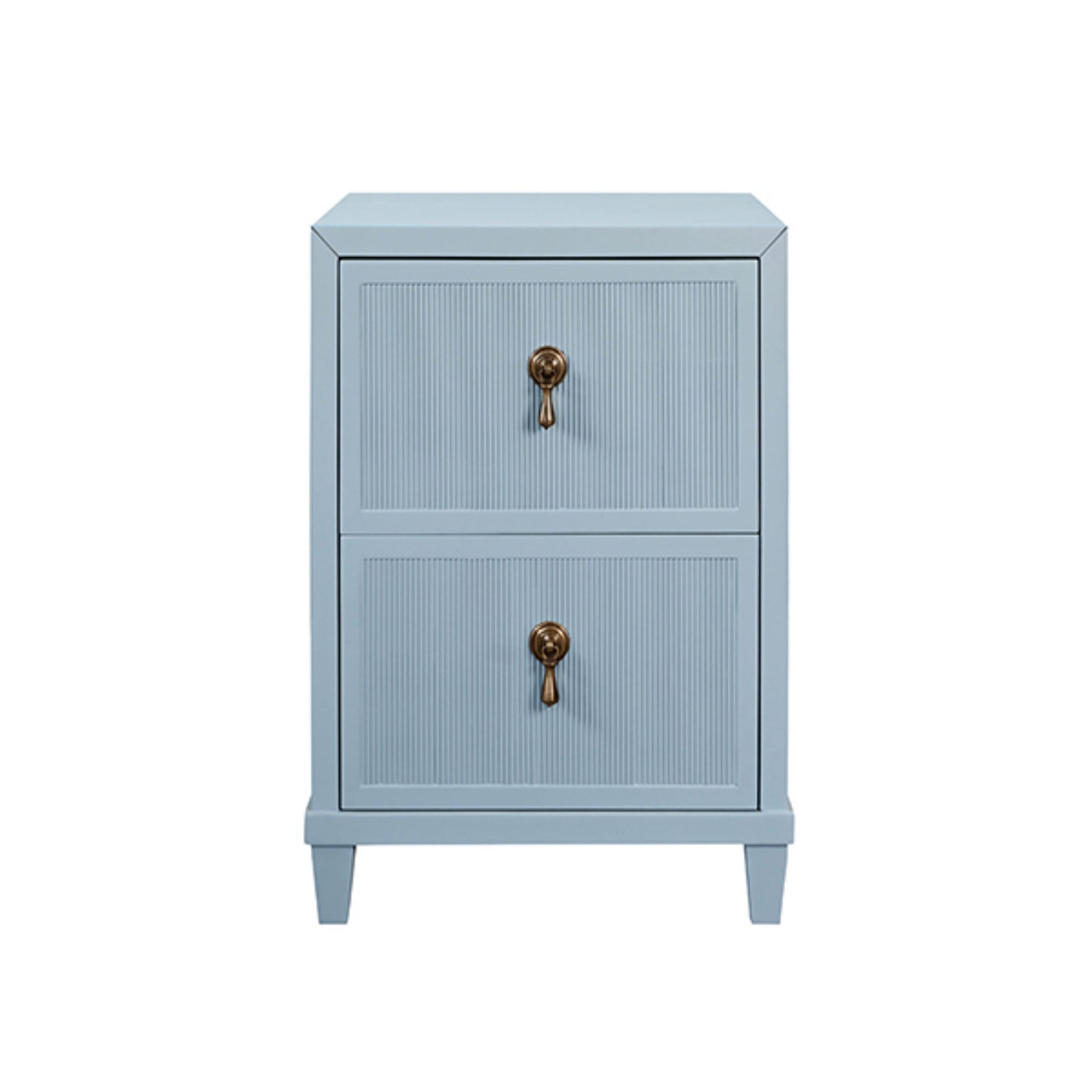 Novalie Two Drawer Side Table