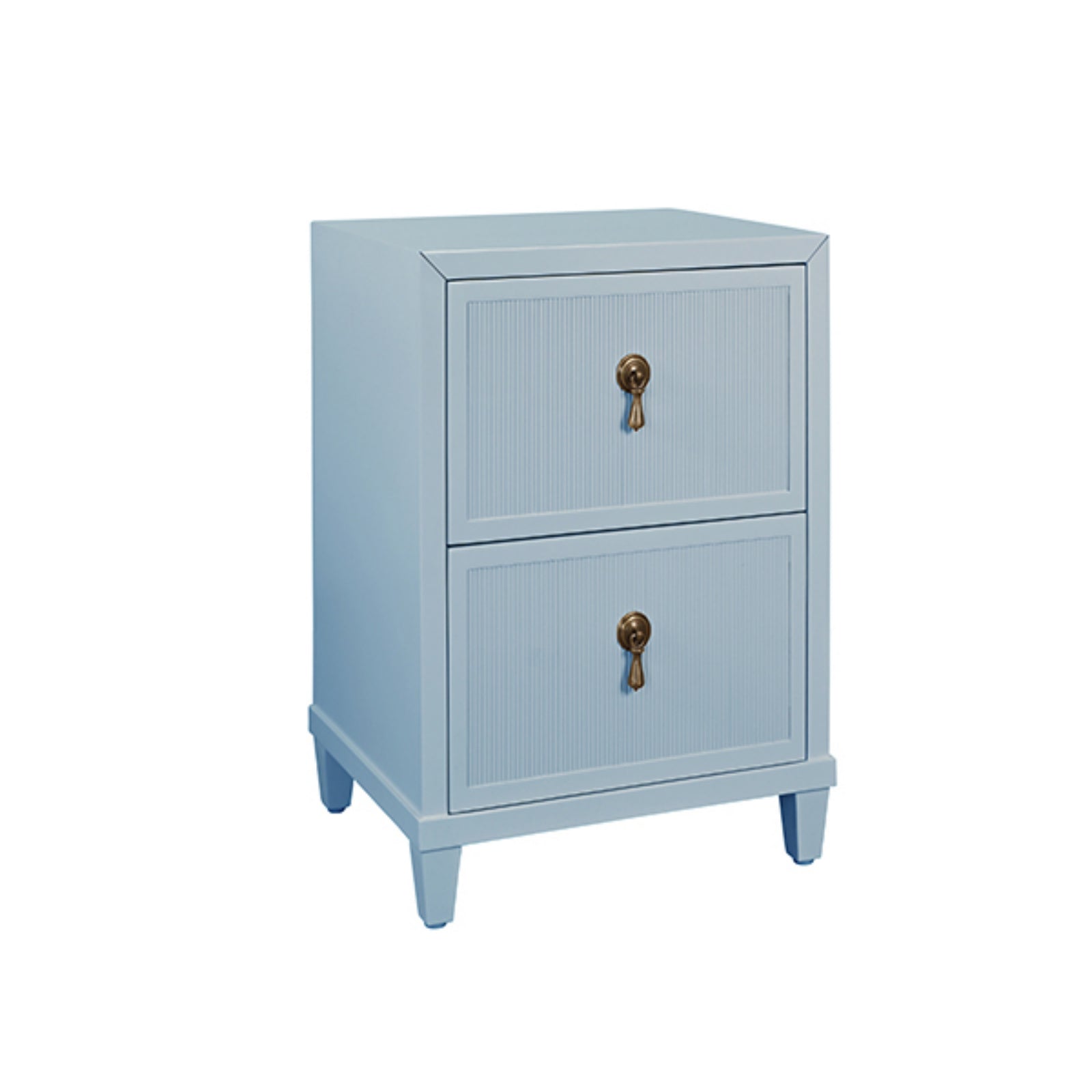 Novalie Two Drawer Side Table