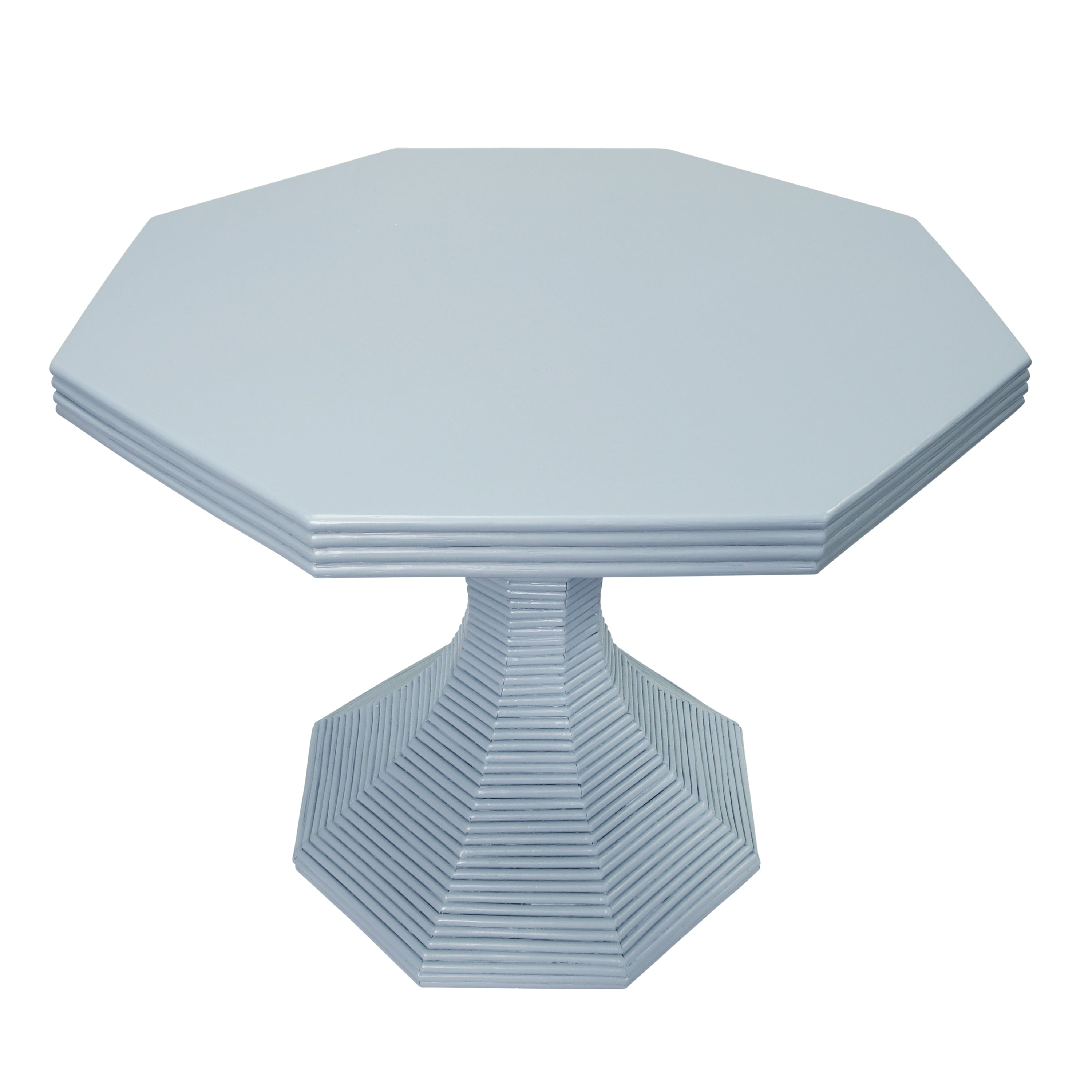 Octavia Octagonal Reeded Side Table