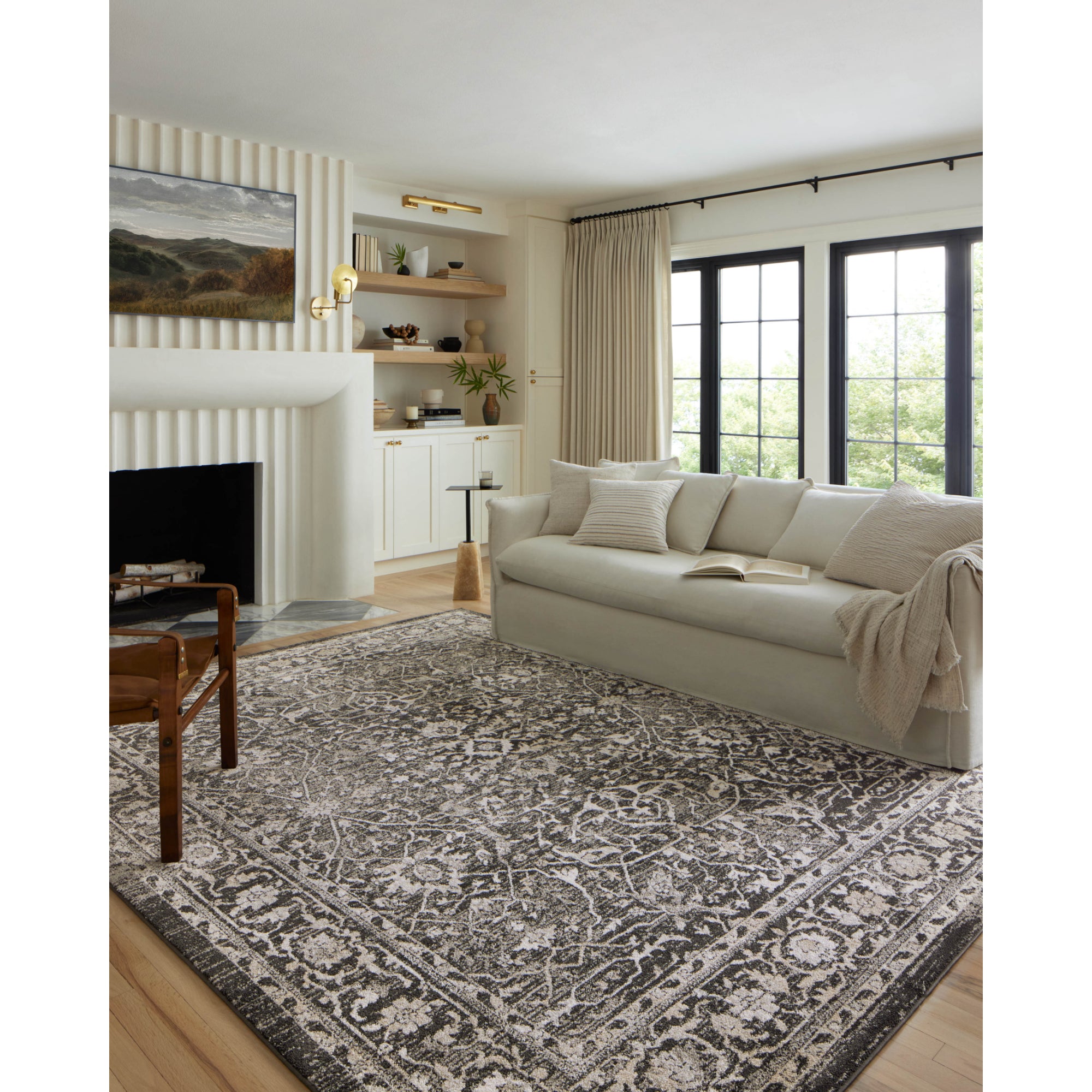 Loloi Odette Charcoal/Silver Rug