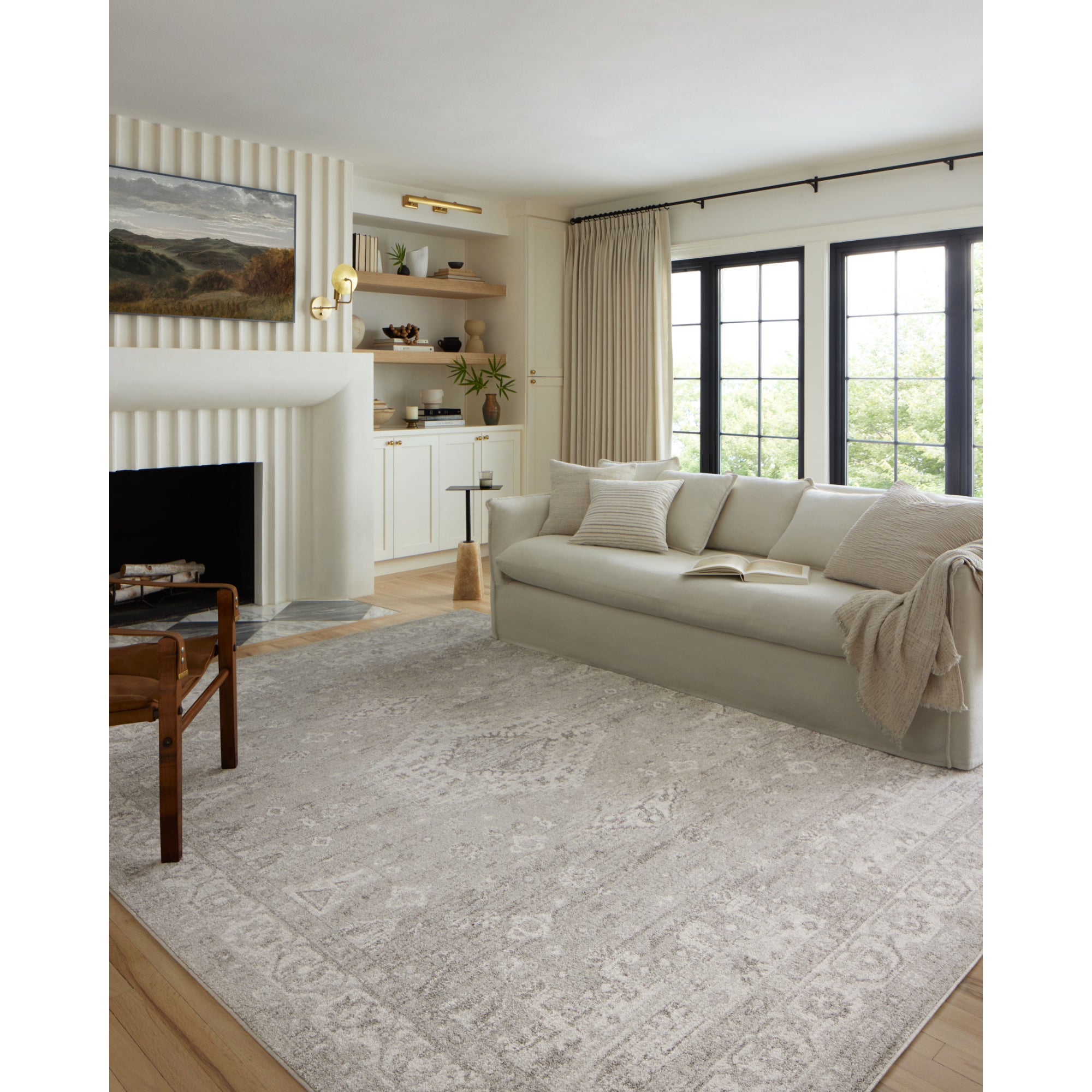 Loloi Odette Silver/Ivory Rug