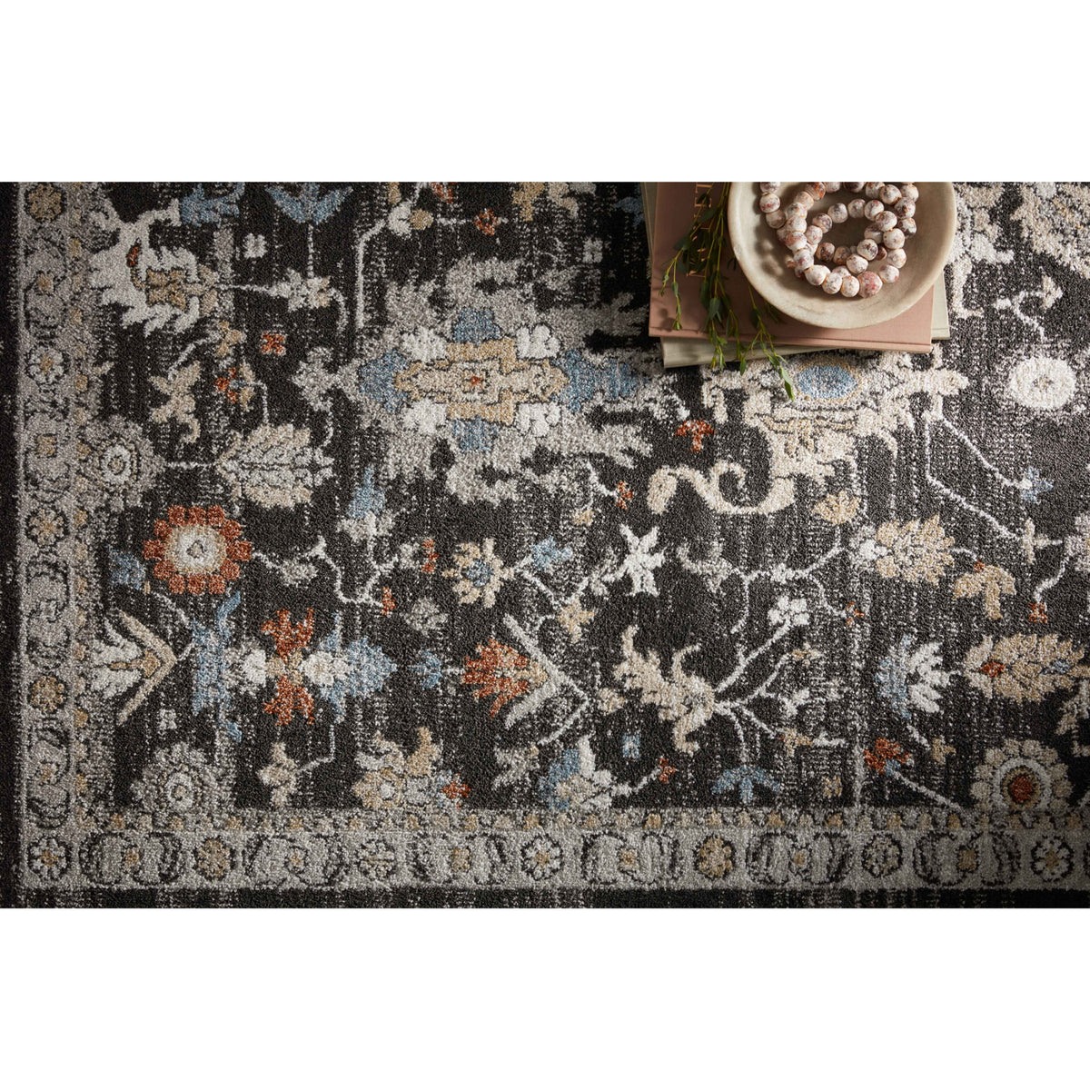Loloi Odette Charcoal/Multi Rug by Loloi