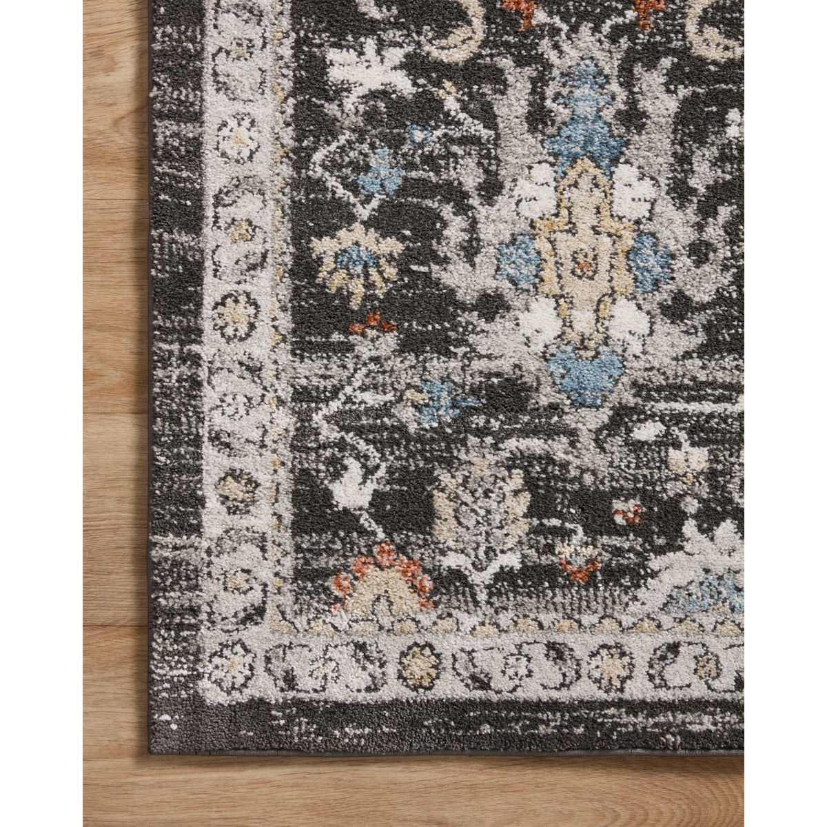 Loloi Odette Charcoal/Multi Rug by Loloi