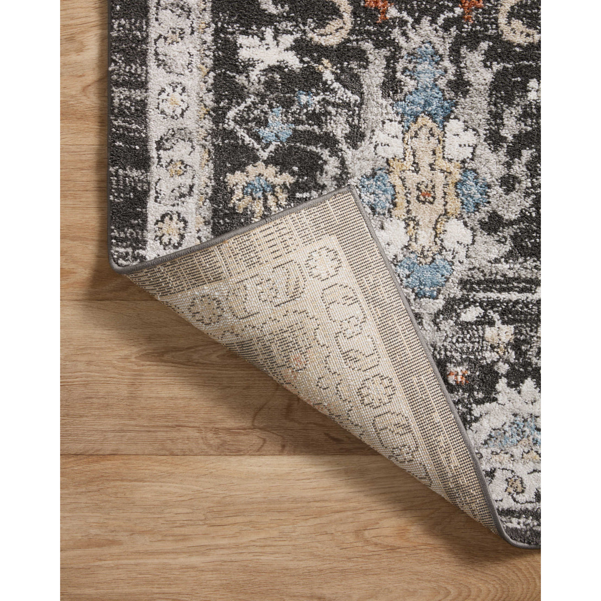 Loloi Odette Charcoal/Multi Rug by Loloi