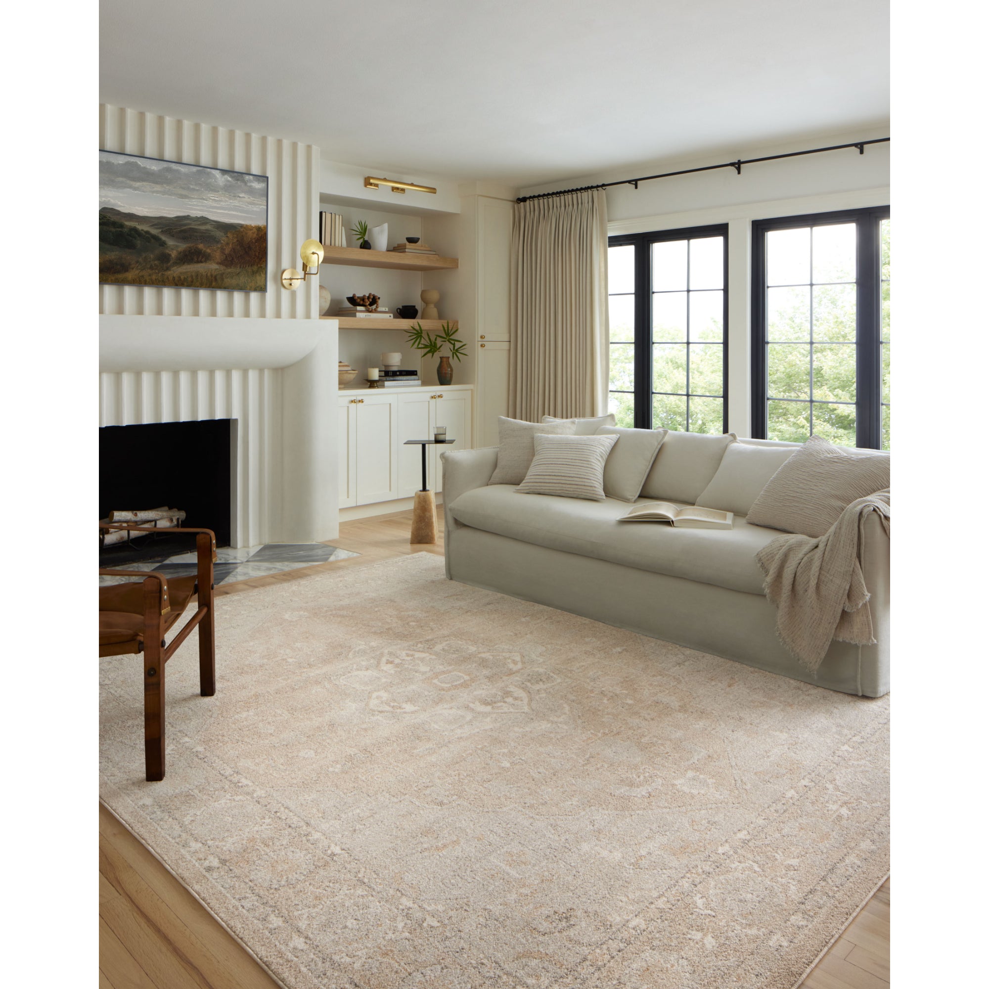 Loloi Odette Beige/Silver Rug