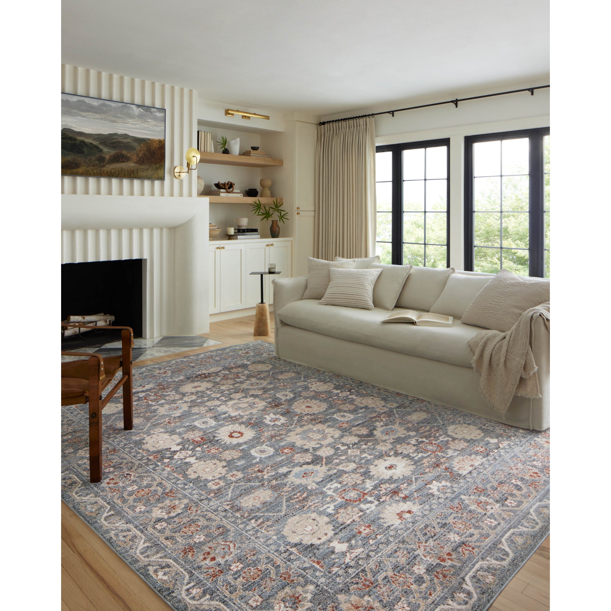 Loloi Odette Sky/Rust Rug