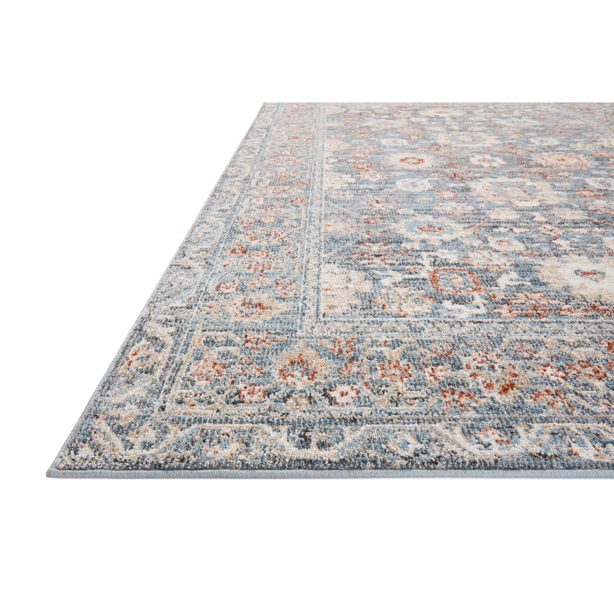 Loloi Odette Sky/Rust Rug by Loloi
