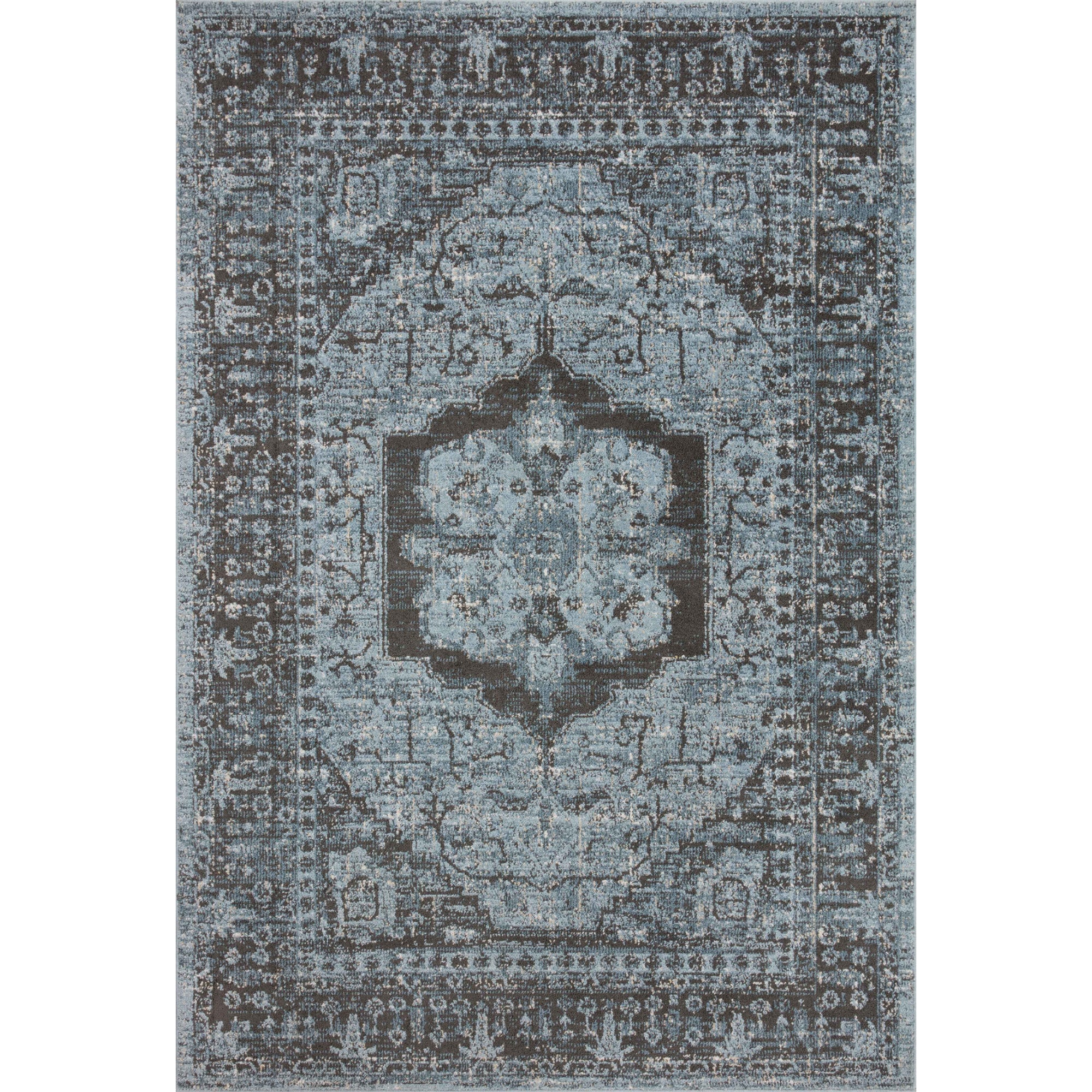 Loloi Odette Sky/Charcoal Rug