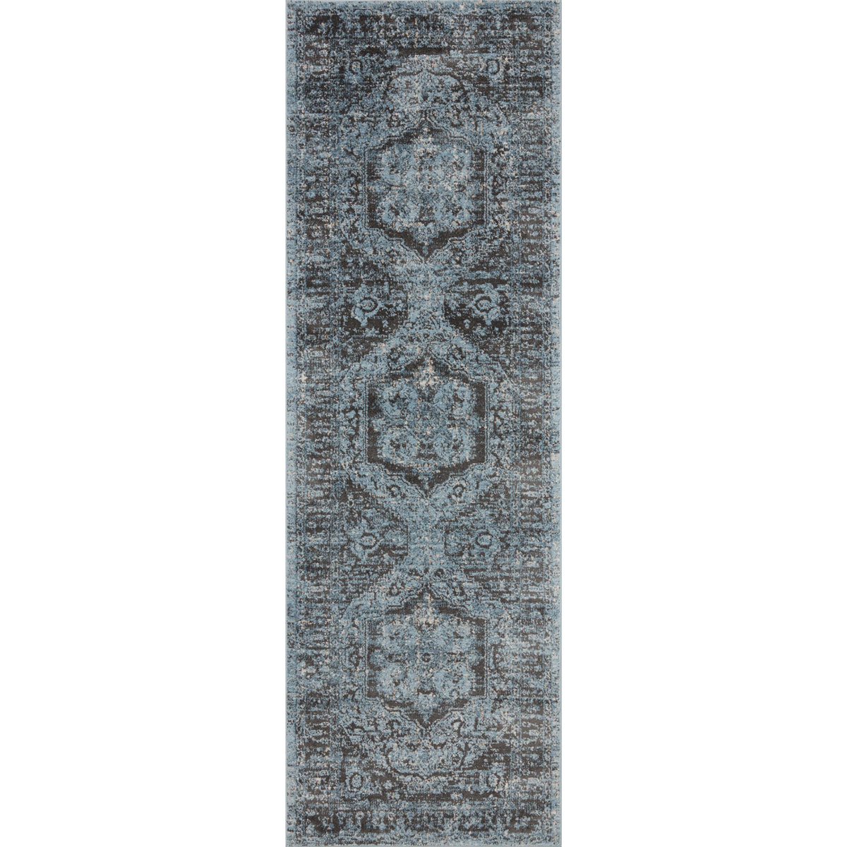Loloi Odette Sky/Charcoal Rug by Loloi