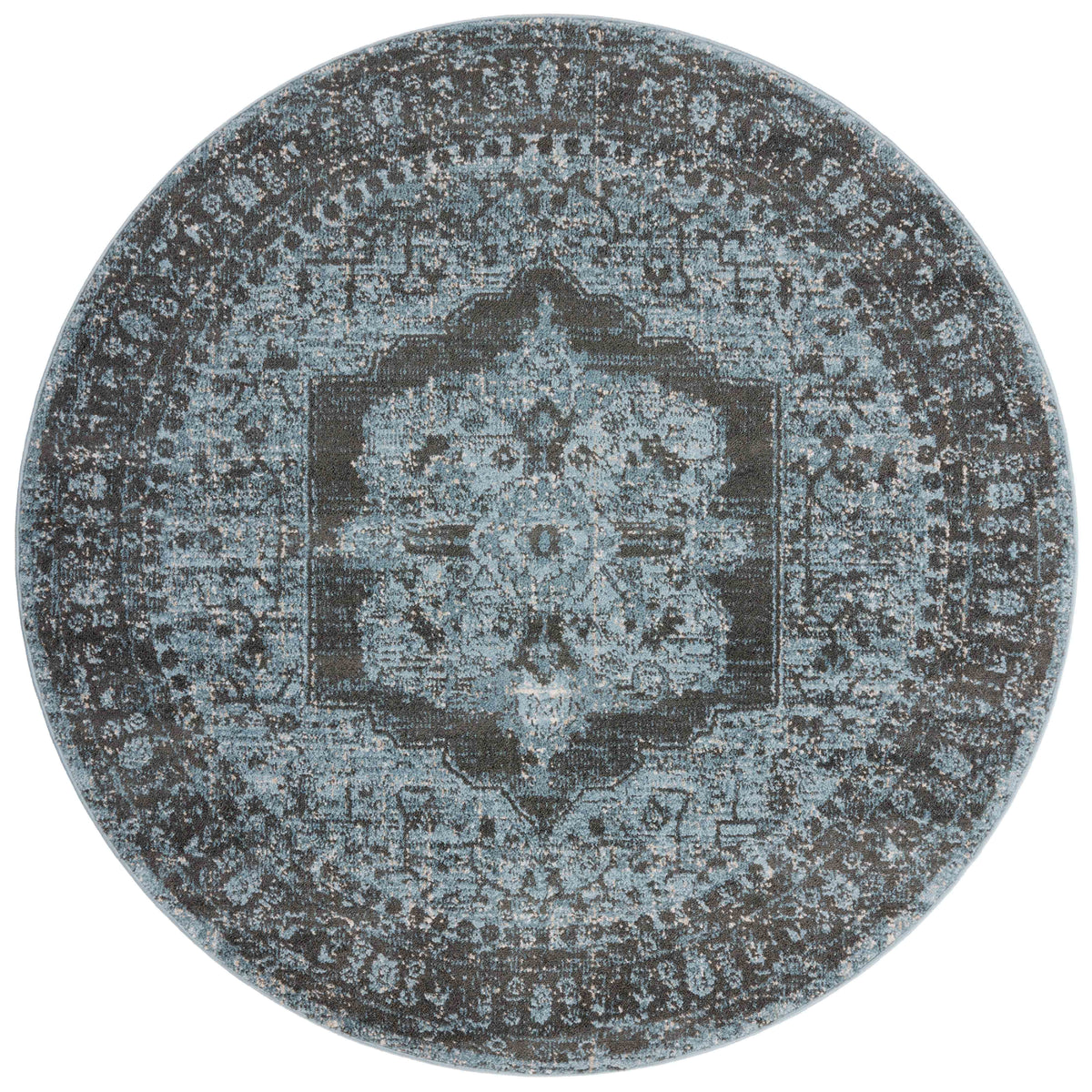 Loloi Odette Sky/Charcoal Rug by Loloi