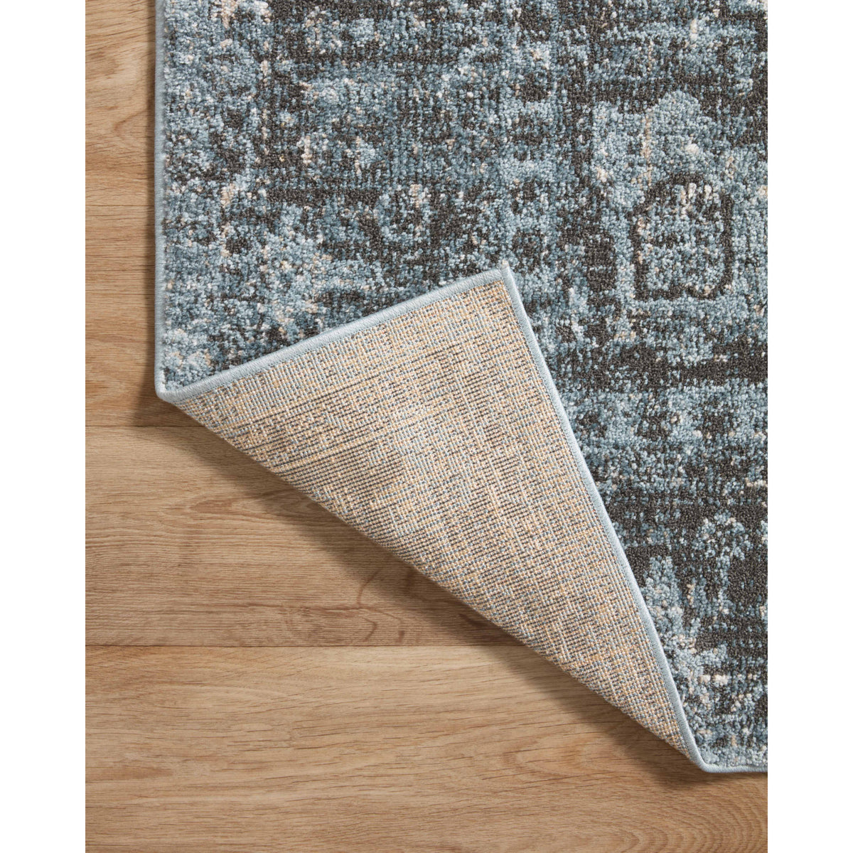 Loloi Odette Sky/Charcoal Rug by Loloi