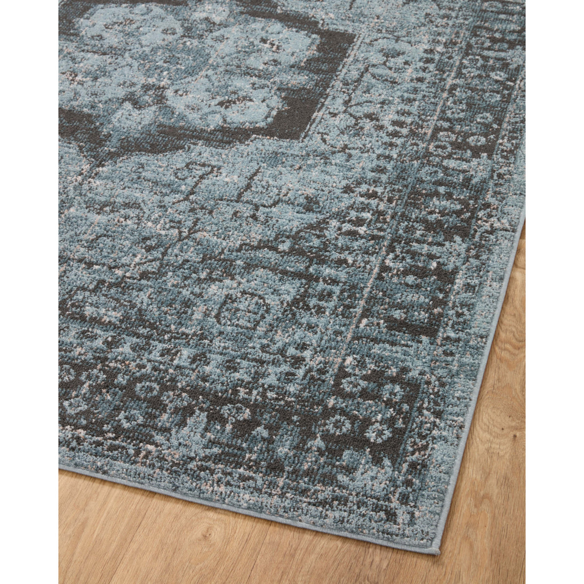 Loloi Odette Sky/Charcoal Rug by Loloi