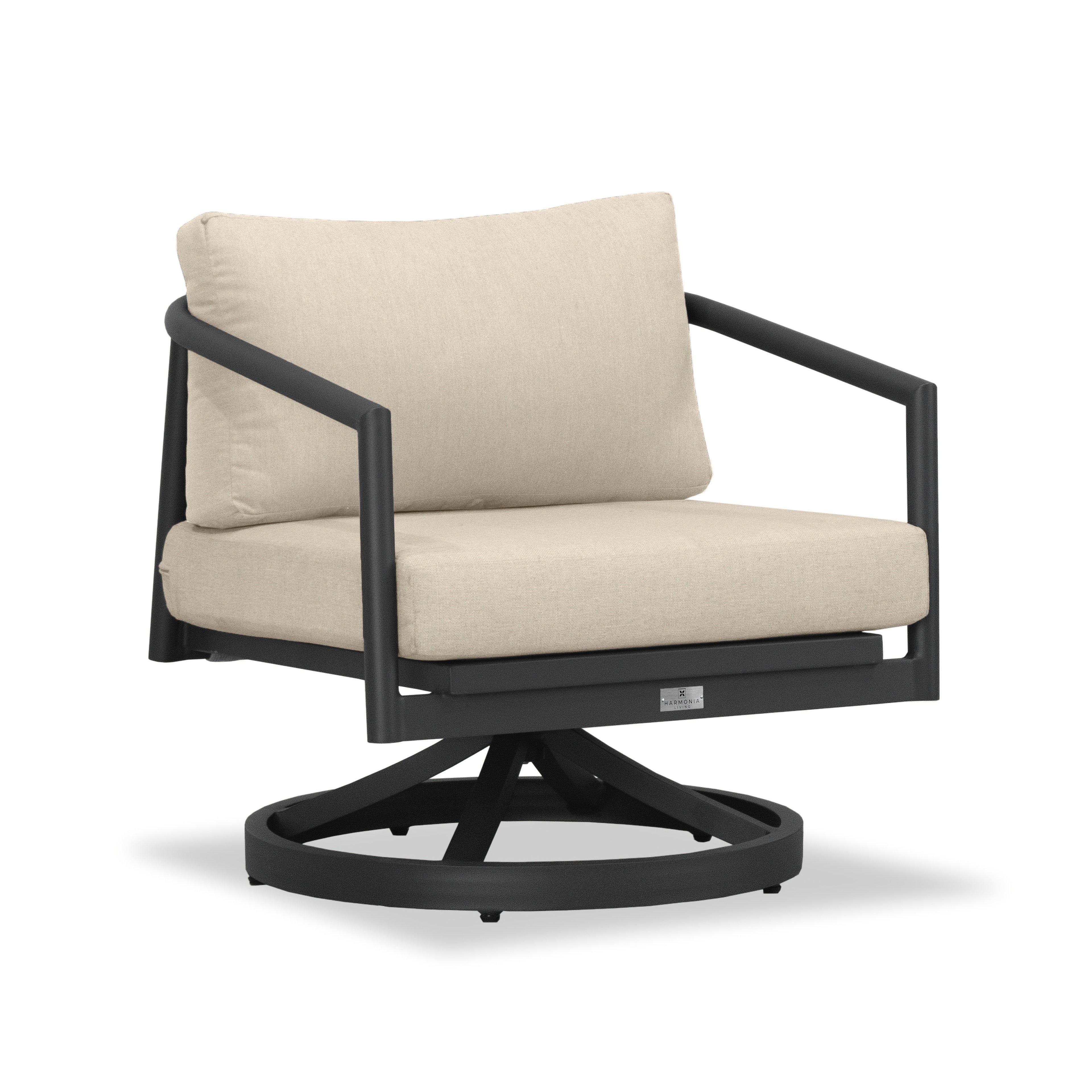 Olio Swivel Rocker Outdoor Accent & Lounge Chairs Harmonia Living Black Canvas Flax , Black Friday Sale Harmonia Living Furniture Sale, Old Bones Co, Mid Century Furniture Sale, Four Hands Furniture, Black Friday Sale Olio Swivel Rocker,Gus Sale, Perigold Olio Swivel Rocker Outdoor Accent & Lounge Chairs Black Friday Sale , Perigold Sale Olio Swivel Rocker,Olio Swivel Rocker Lulu and Georgia, Burke Decor Sale Olio Swivel Rocker, www.oldbonesco.com