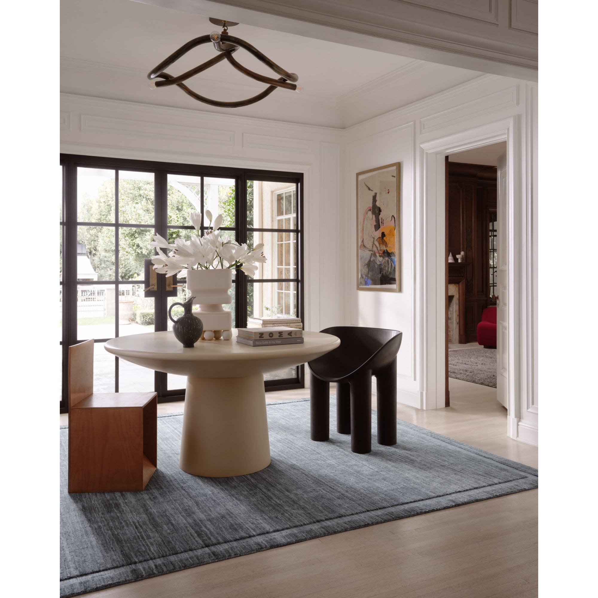 Brigette Romanek x Loloi Orly Denim Rug