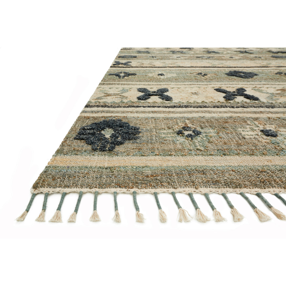 Loloi Owen Aqua/Ink Rug by Loloi