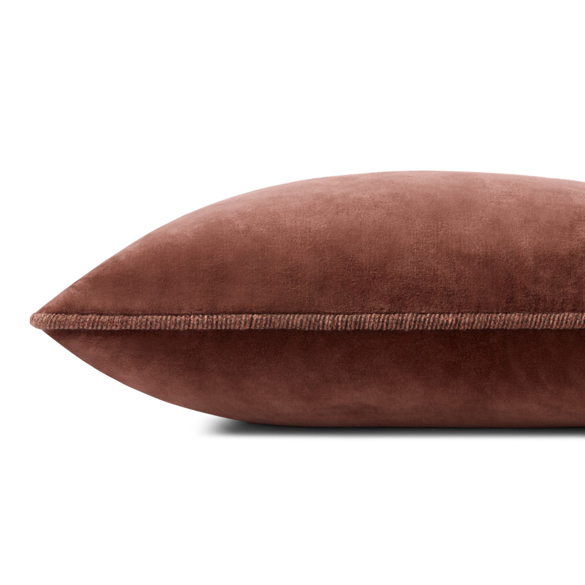 Chris Loves Julia x Loloi Liza Cinnamon 13'' x 21'' Cover Only Pillow