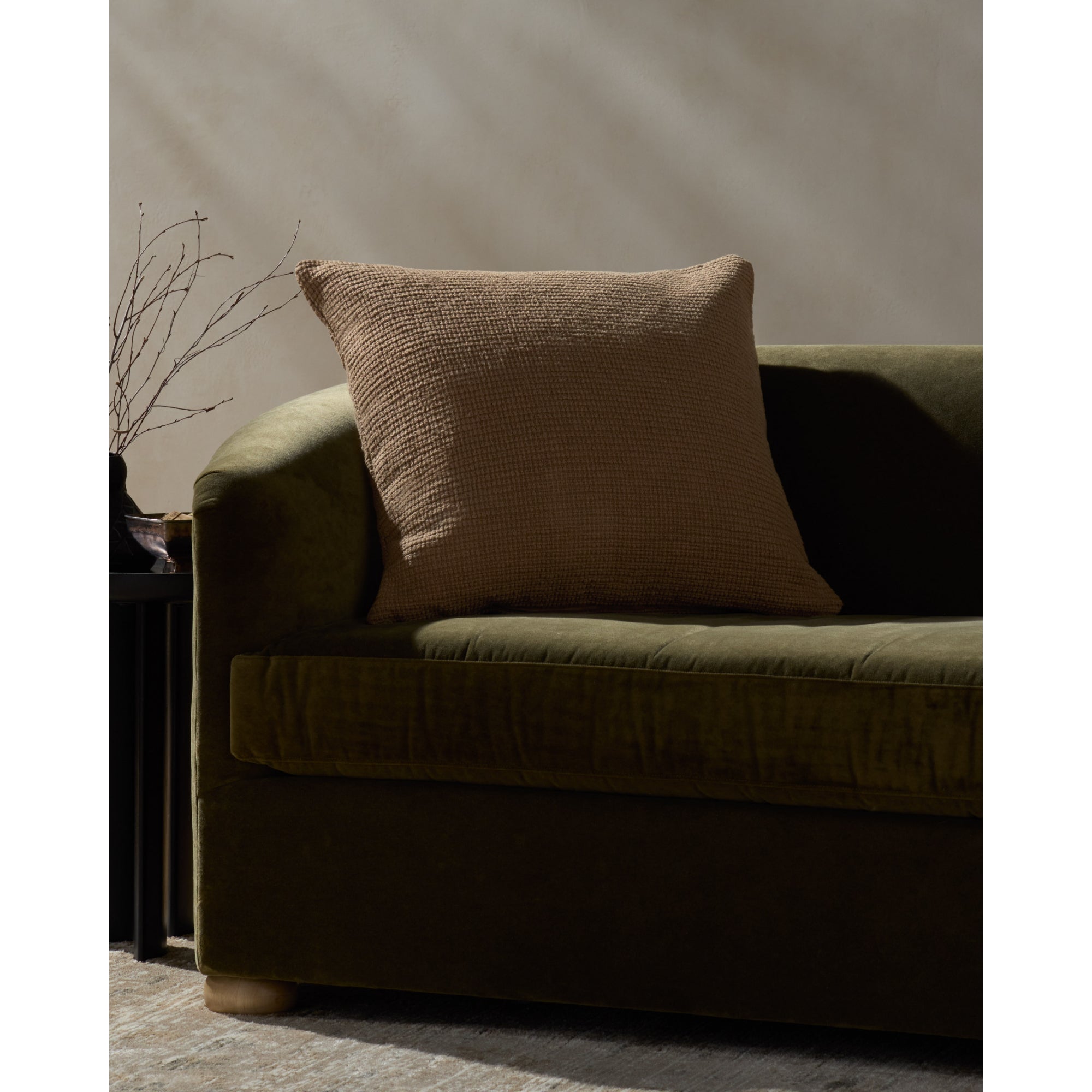 Jeremiah Brent x Loloi Bedford 24'' x 24'' Pillow Cover with Down