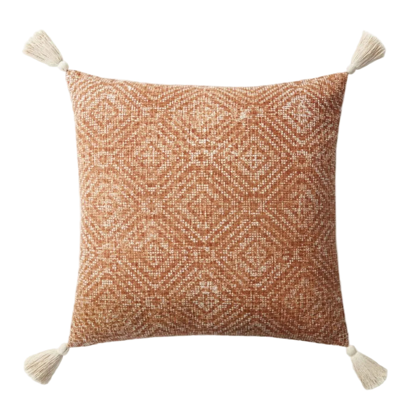 Loloi P0621 Orange Cover Only Pillow