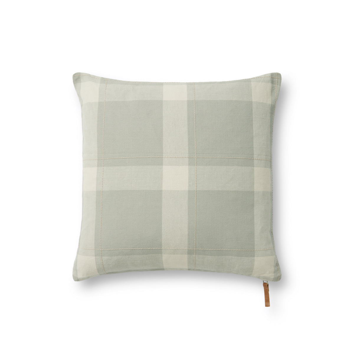 Chris Loves Julia x Loloi Linus Sage/Multi 18" x 18" Pillow