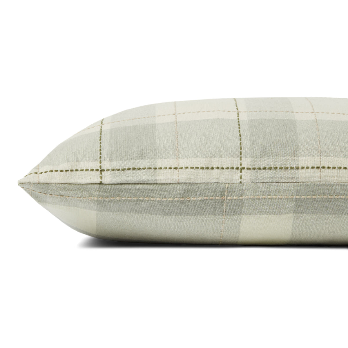 Chris Loves Julia x Loloi Linus Sage/Multi 18" x 18" Pillow