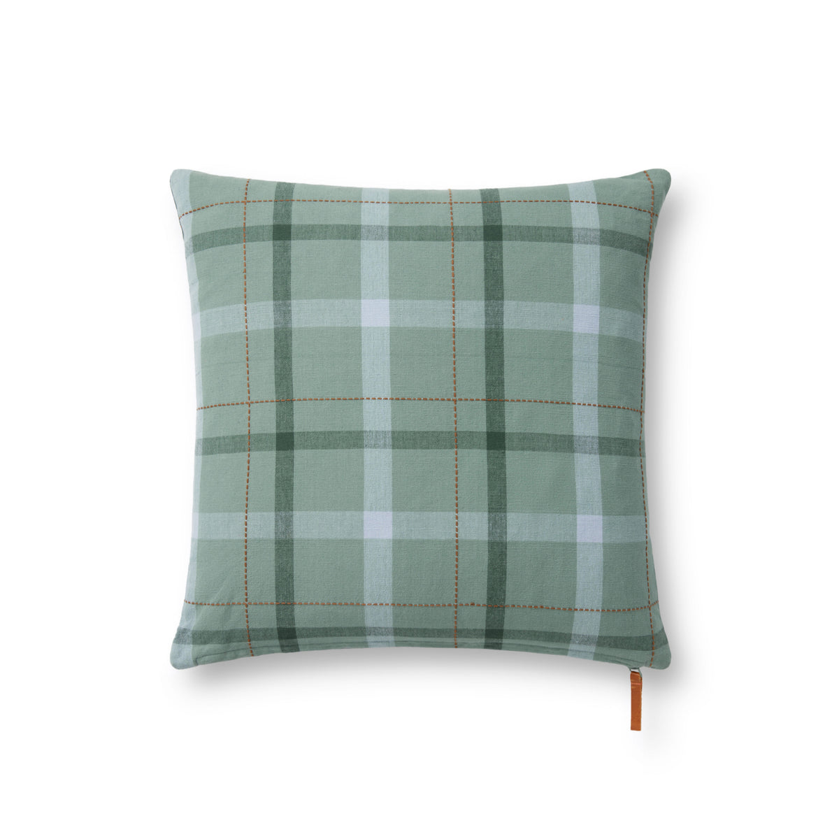 Chris Loves Julia x Loloi Ralph Green/Multi 18" x 18" Pillow