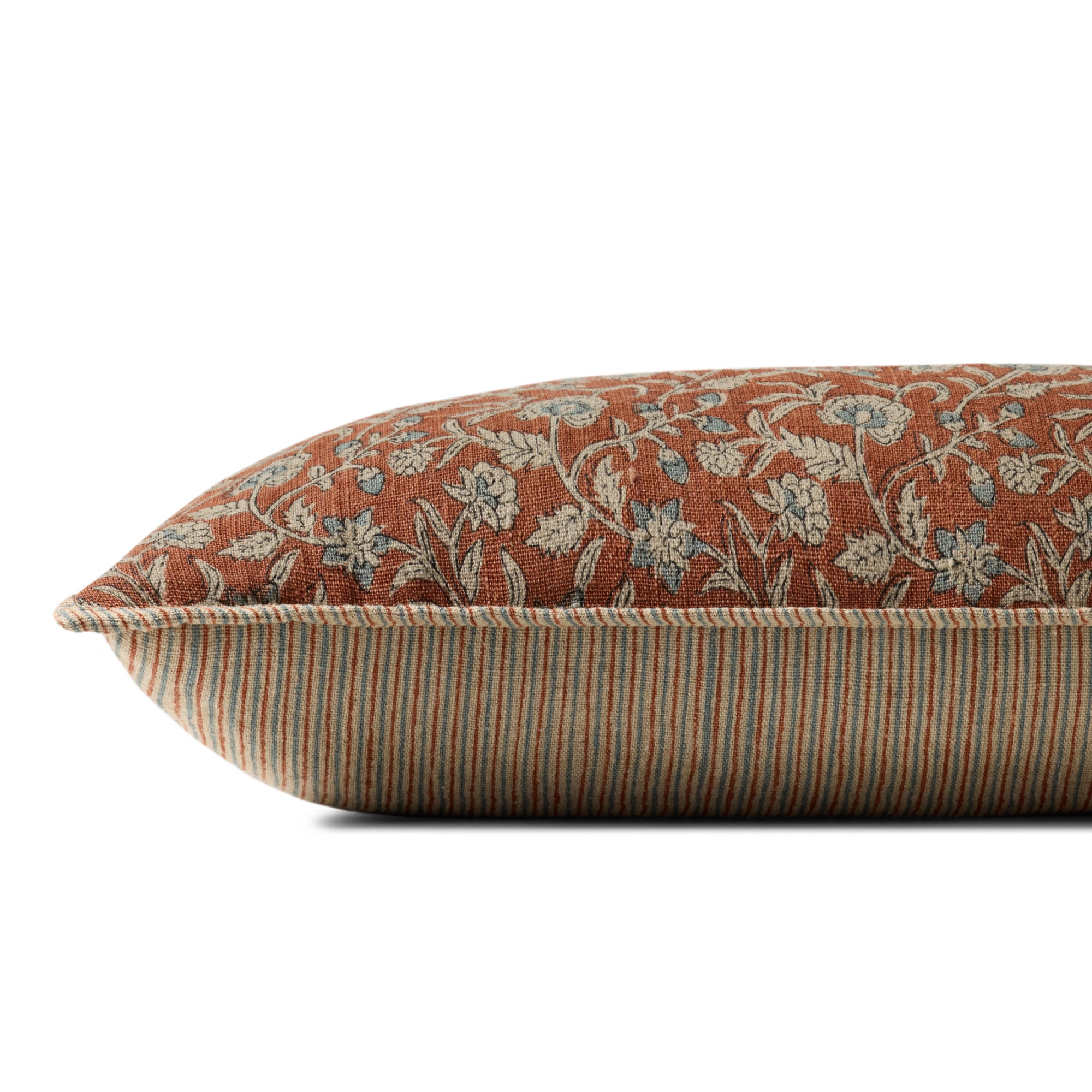 Loloi Brick/Multi 12'' x 27'' Cover Only Pillow