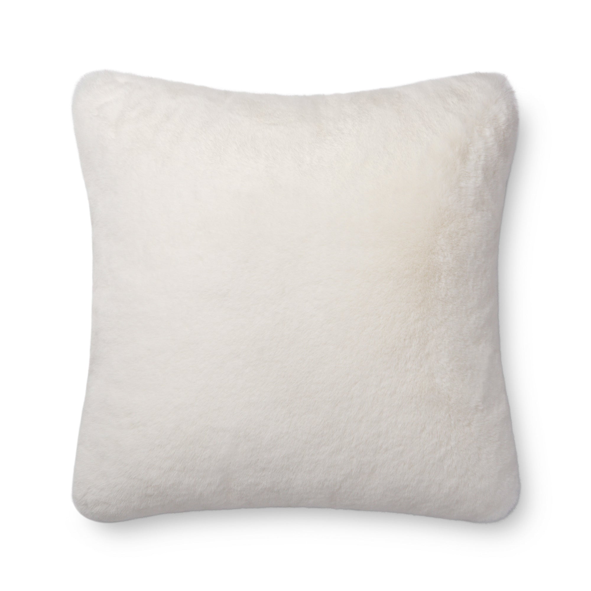 Loloi P0710 White Cover with Down Pillow