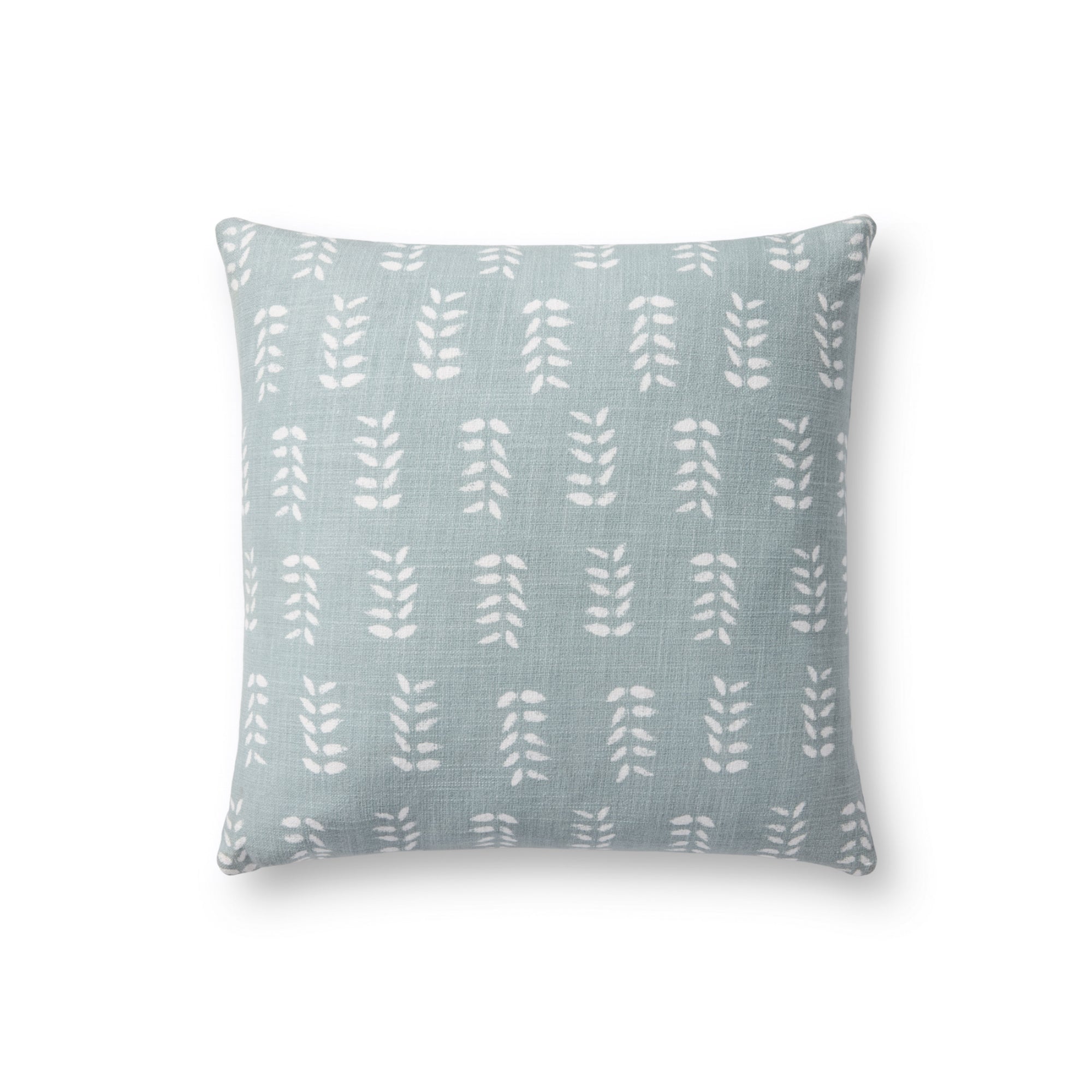 Chris Loves Julia x Loloi Tully Light Blue 18'' x 18'' Cover Only
