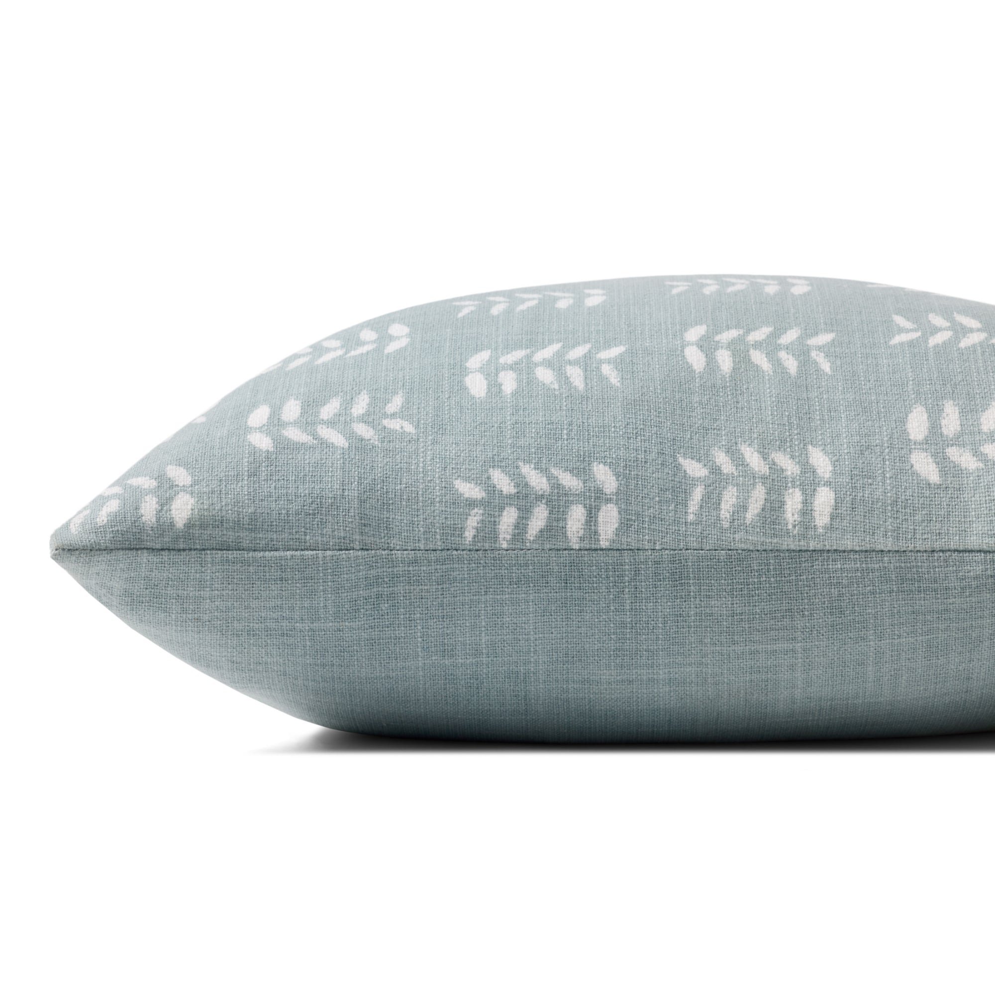 Chris Loves Julia x Loloi Tully Light Blue 18'' x 18'' Cover Only