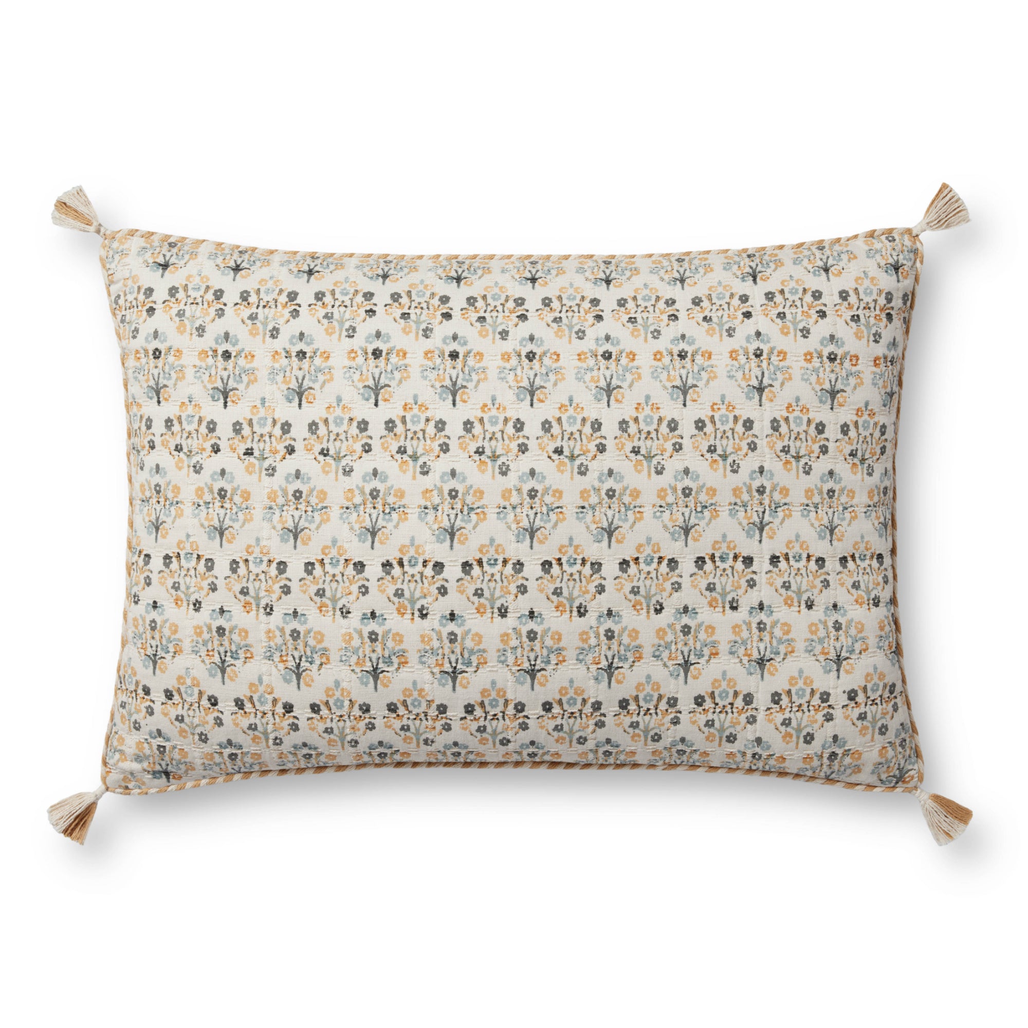 Loloi PLL0116 Wheat/Multi 16" x 26" Cover Only Pillow