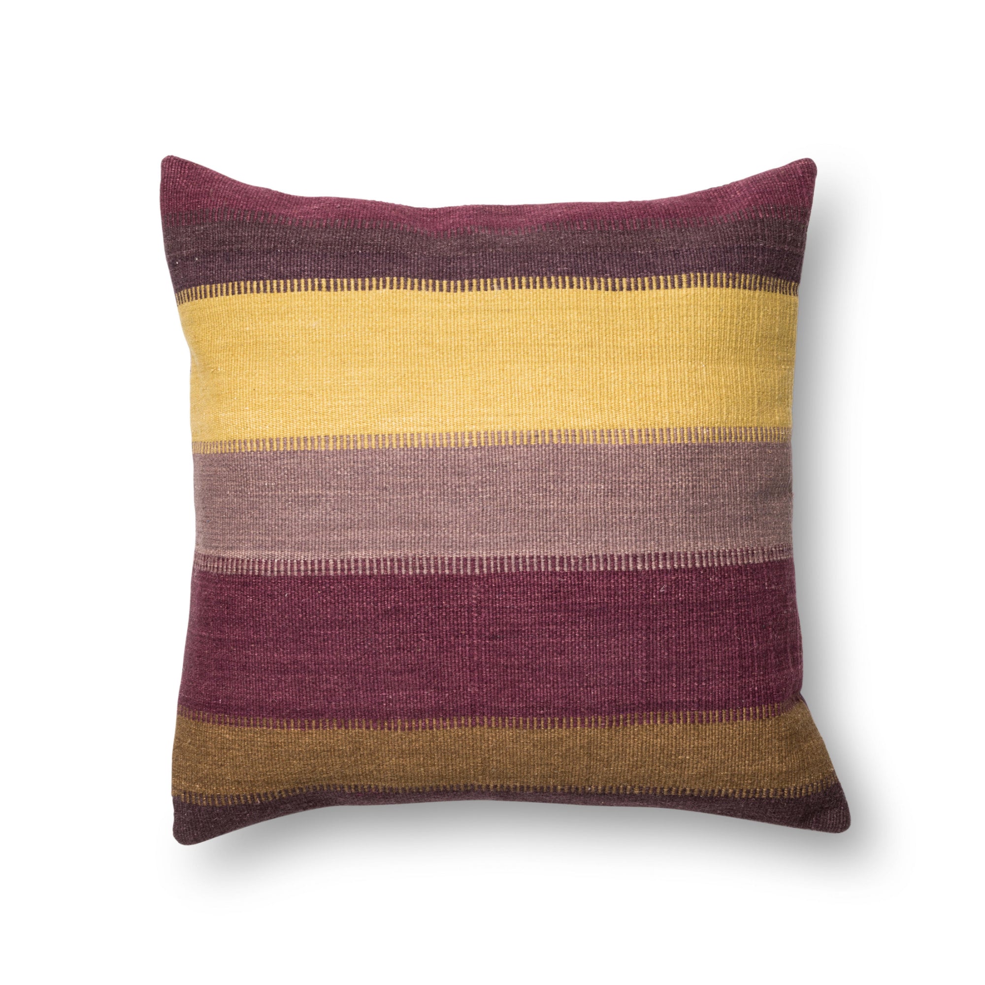 Loloi P0164 Plum/Multi 22" x 22" Cover Only Pillow