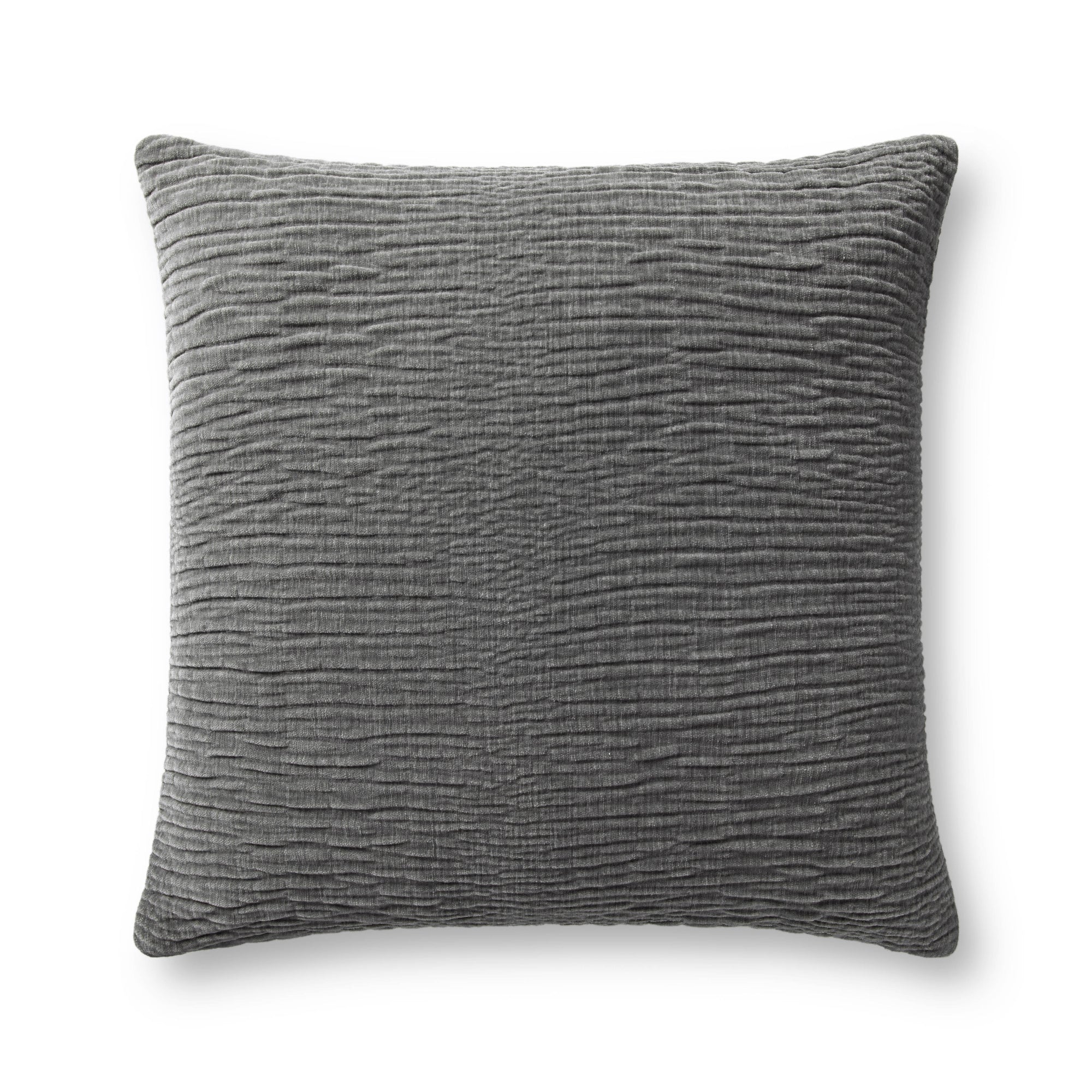 Loloi Grey Cover with Down Pillow